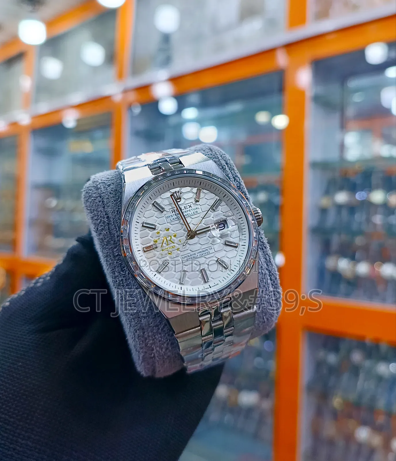 Rolex Land-dweller Self-winding Movement, Sapphire Crystal Case Back