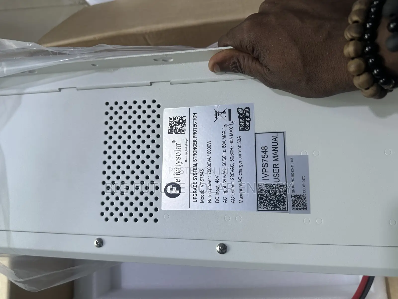 7.5kva Felicity Solar Inverter 48v