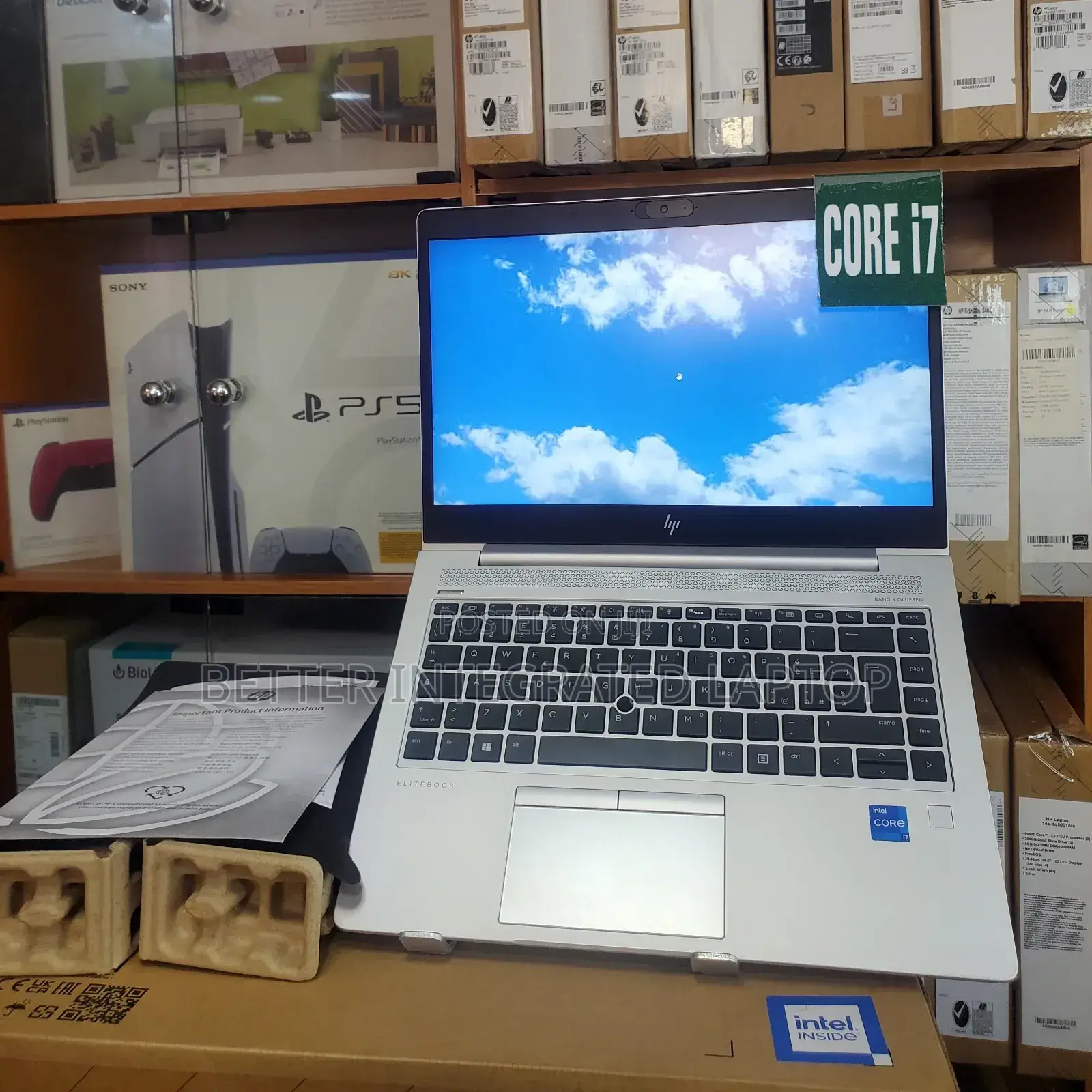 New Laptop HP ProBook 430 G1 8GB Intel Core I7 SSD 512GB