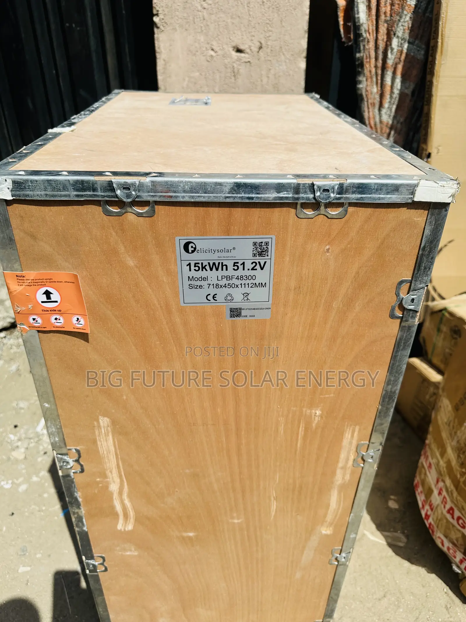 15kwh Felicity Lithium Battery 51.2v