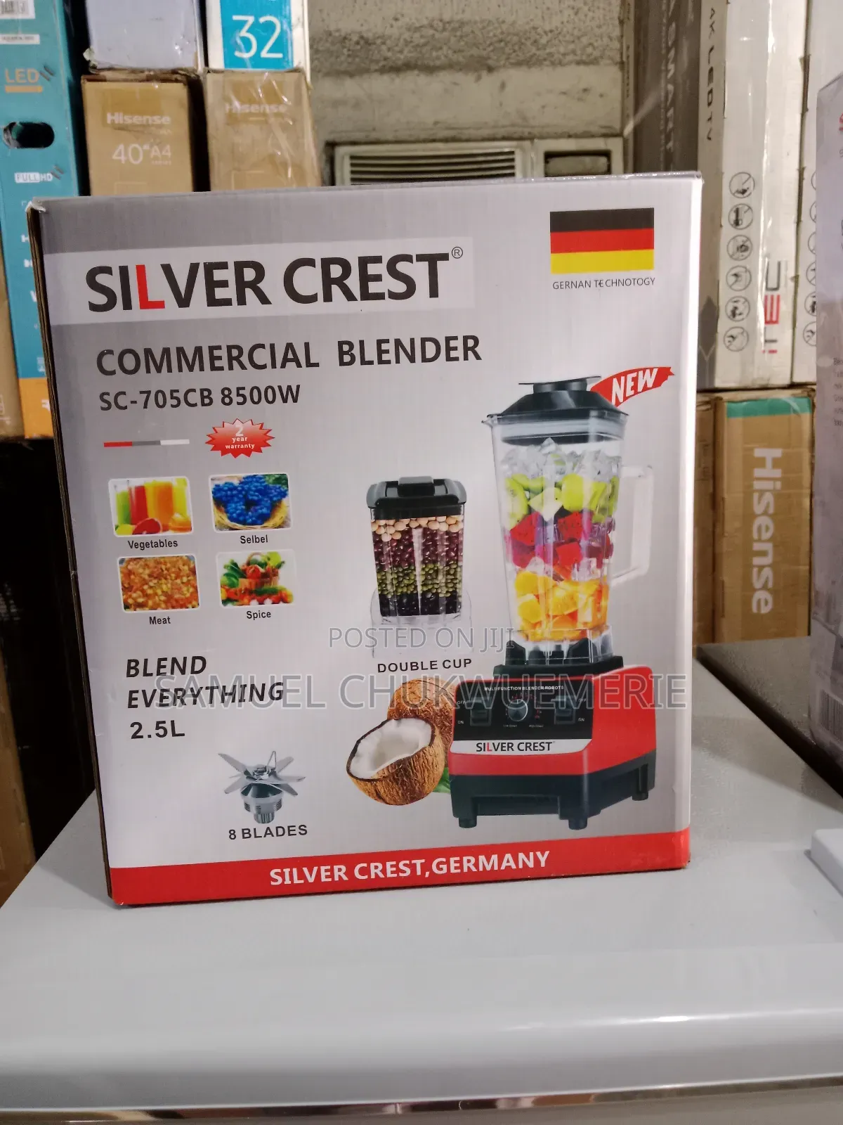 Sliver Crest Industrial Blender