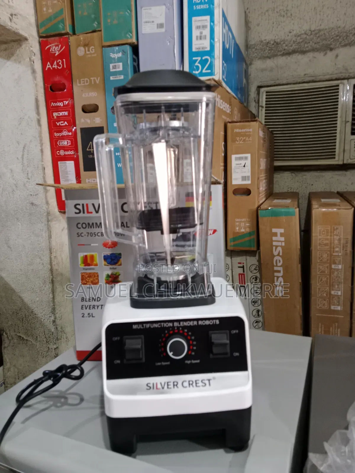 Sliver Crest Industrial Blender