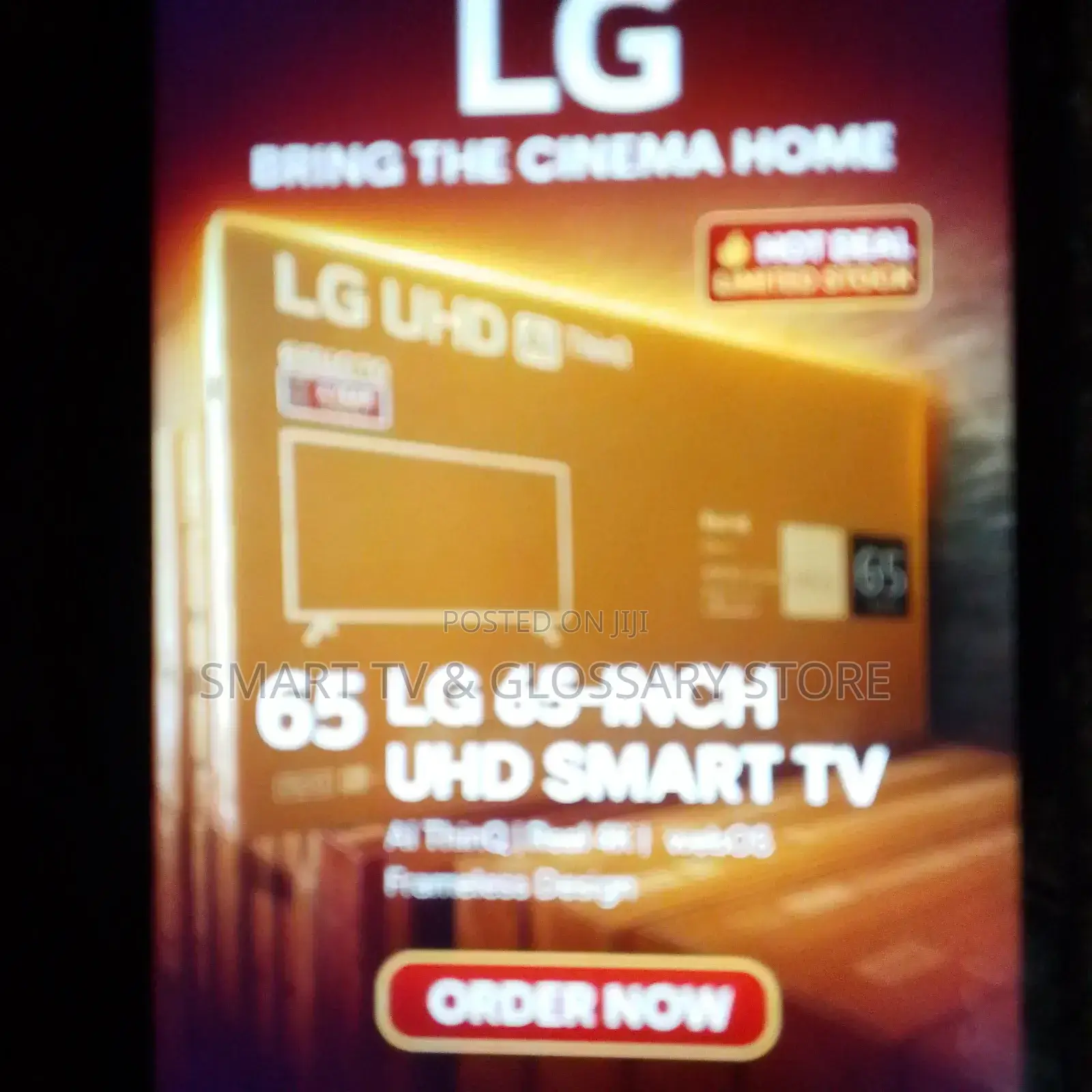 Lg 65 Inches Smart Tv With Voice Control Narrator Gameplay Mode