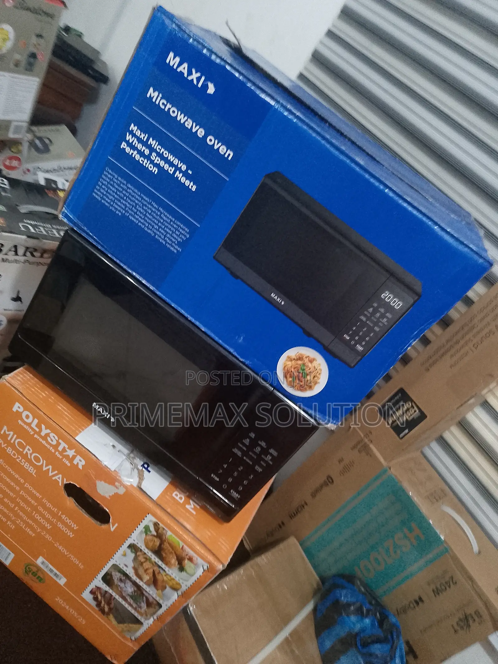 Compact Maxi 20l Solo Microwave for Small Kitchens