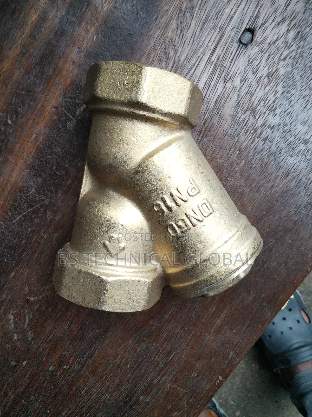 2" Y Strainer Brass
