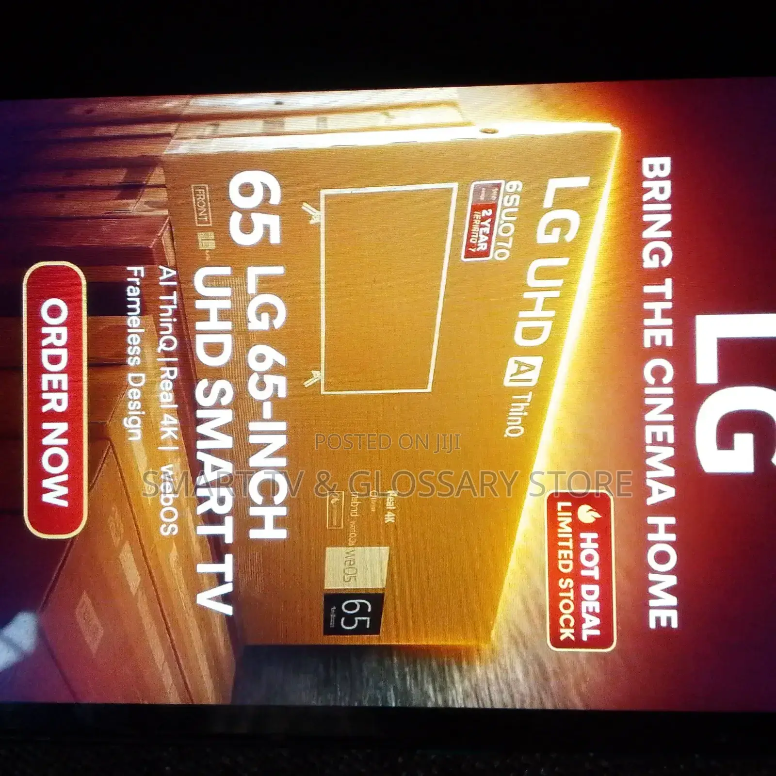 65 Inches Lg Smart Tv With Breathtaking Visual Ultra Stadium