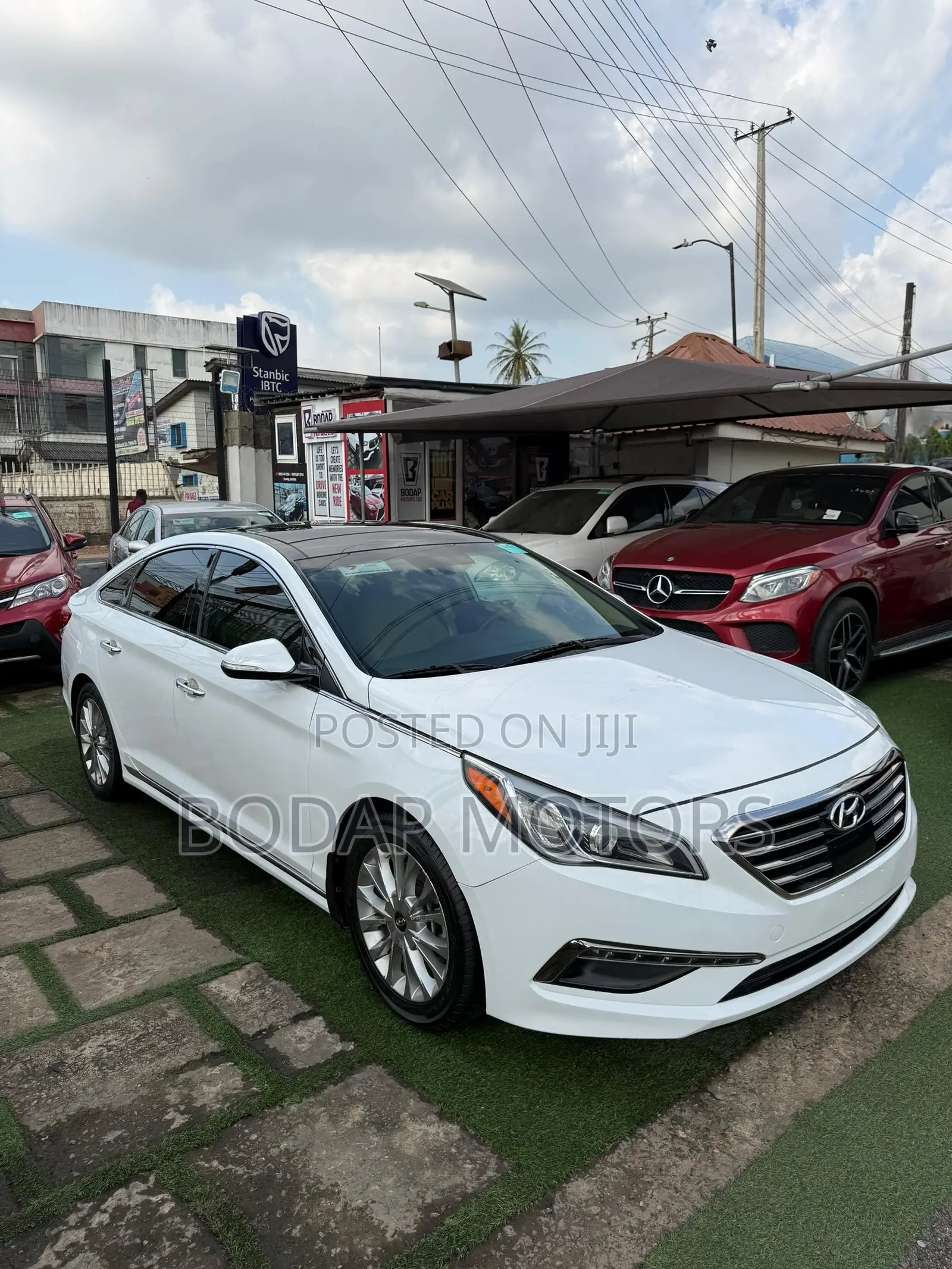 Hyundai Sonata Limited 4dr Sedan (2.4L 4cyl 6A) 2015 White