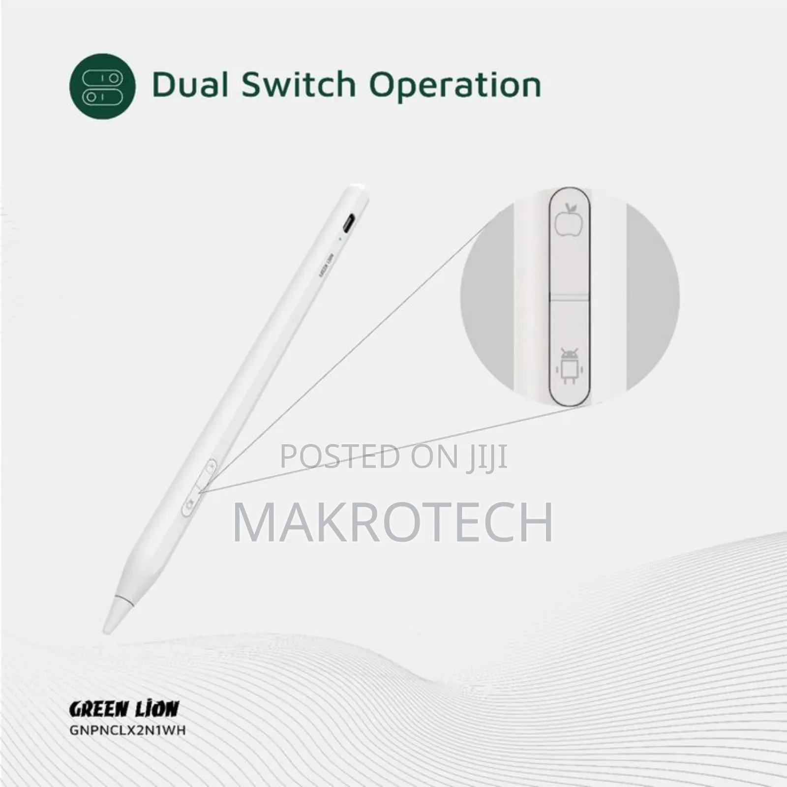 Green Lion Pencil X Universal Pen With Led Indicator, Dual System