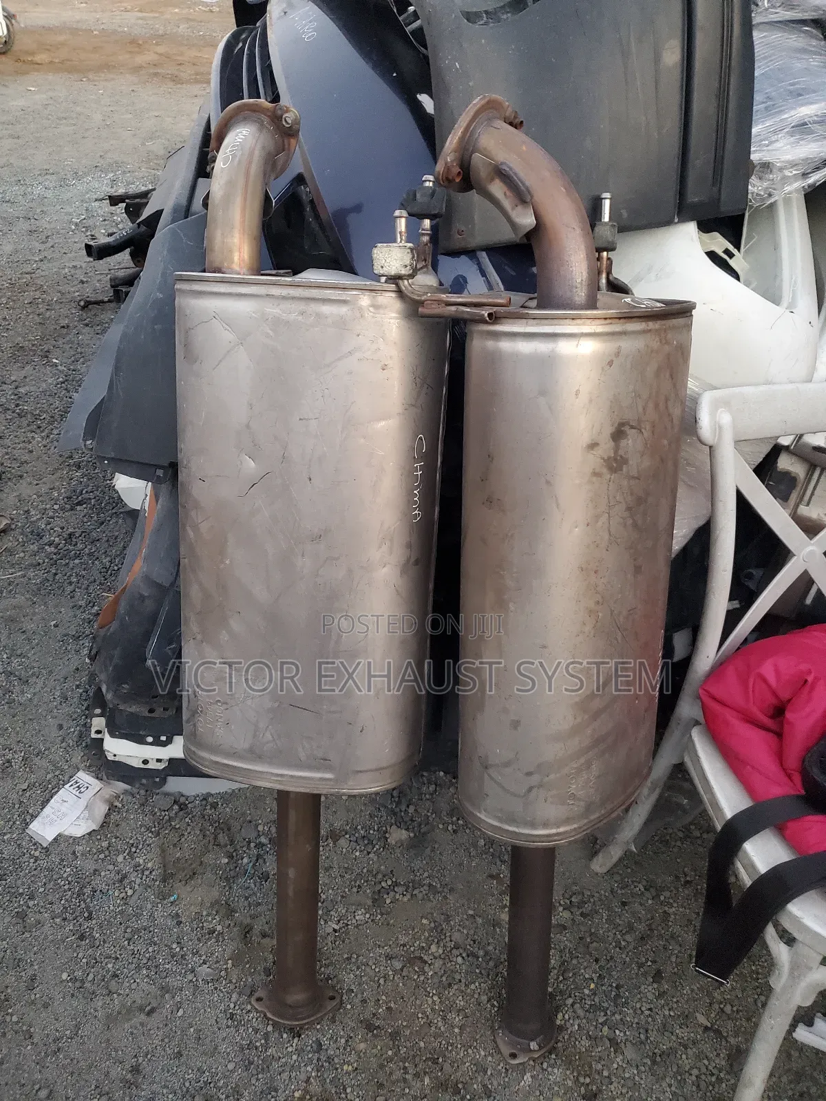 Exhaust Pot Toyota Prado 2015