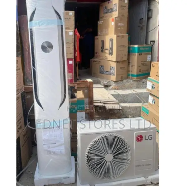 Lg Floor Standing Ac 2.5 Hp Dual Inverter, Smart Thinq, Smartfs25n2xa0