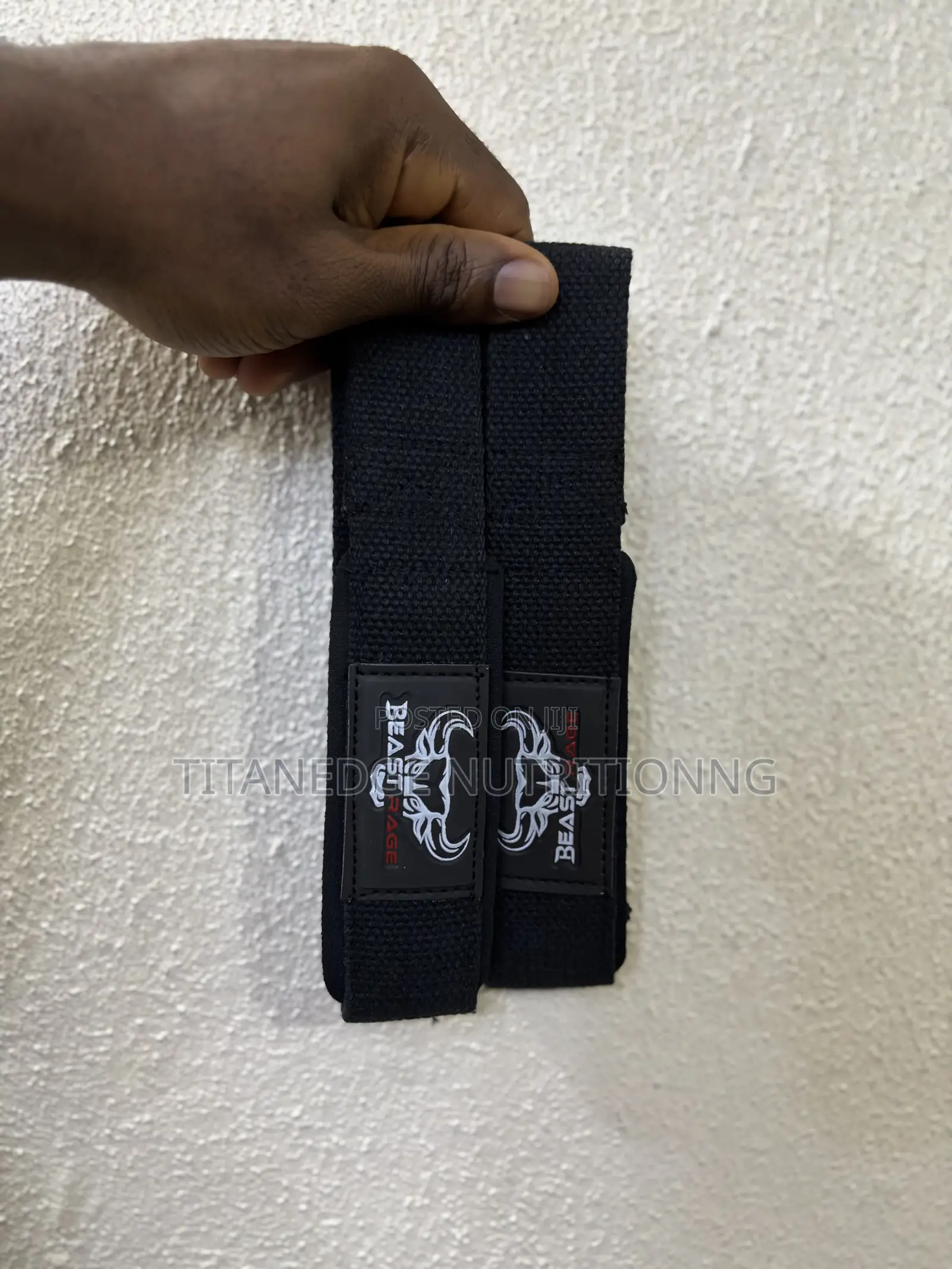 Professional Weight Lifting Straps Padded Cotton Wrist Support