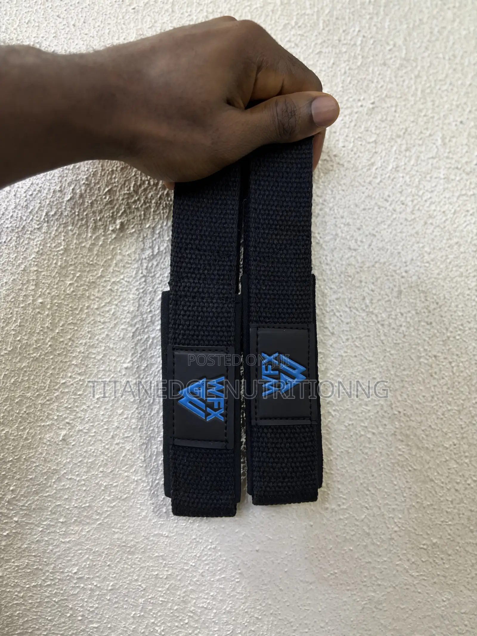 Professional Weight Lifting Straps Padded Cotton Wrist Support