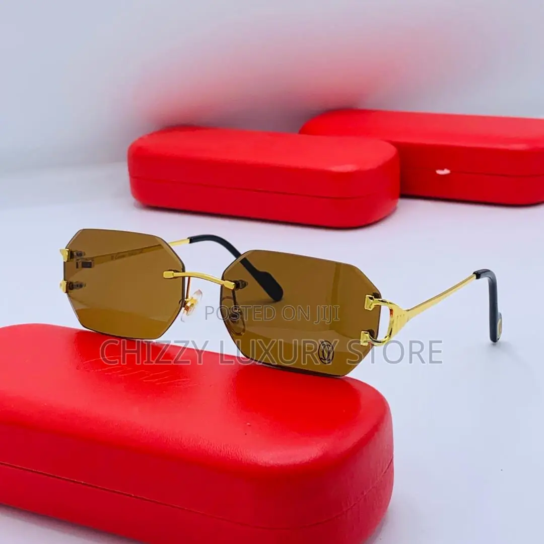 Cartier Quality Luxury Men Sunglasses