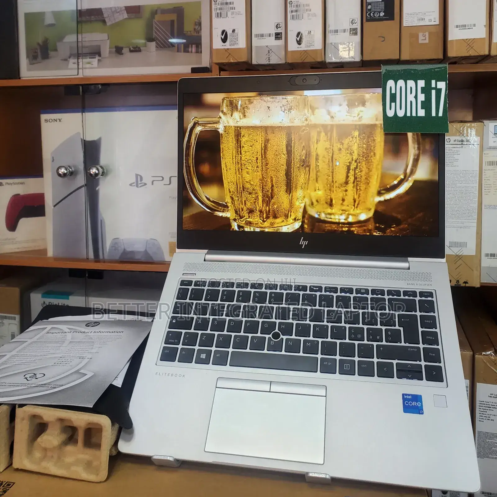 New Laptop HP ProBook 430 G3 12GB Intel Core I7 SSD 256GB