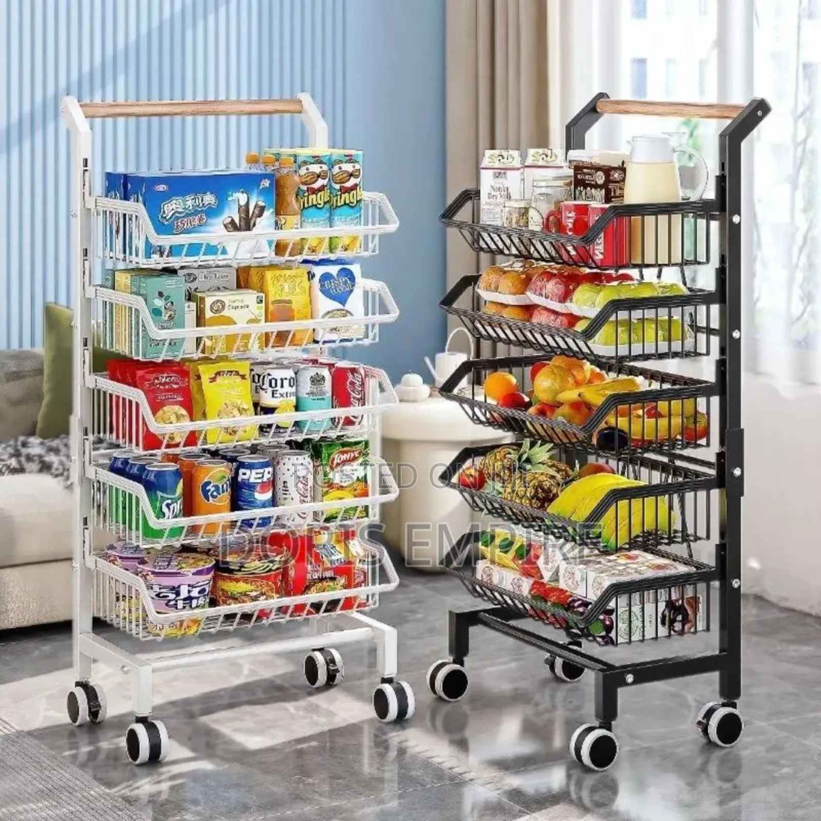 Multi Purpose Kitchen Trolley Storage Organizers