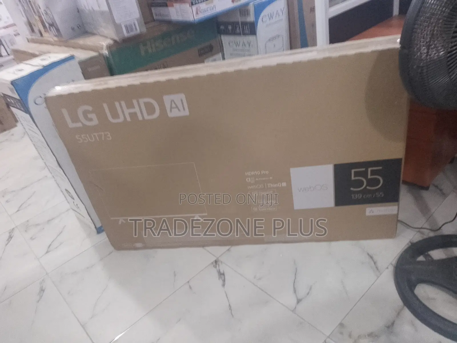 Brand New Lg 55” Uhd Smart Tv (55ut73) — Crystal Clear Picture!
