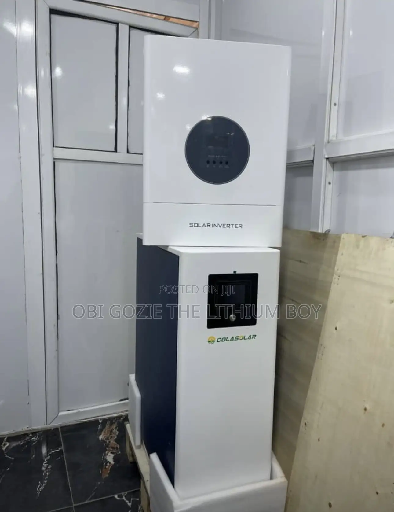 15kwh Colasolar Lithium Battery With 11kva 48v Base Hybrid Inverter