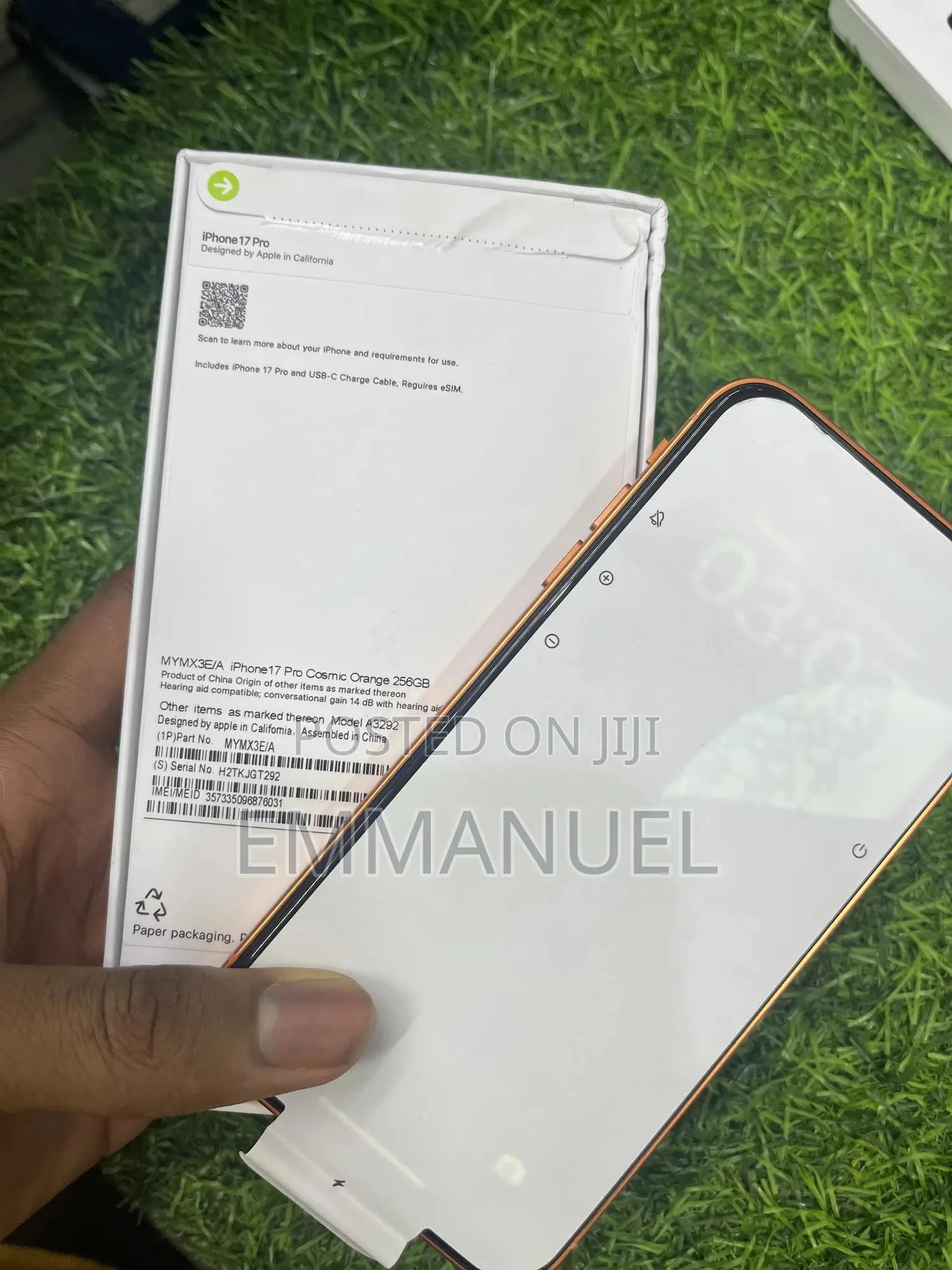 New Apple iPhone XR 256 GB Orange