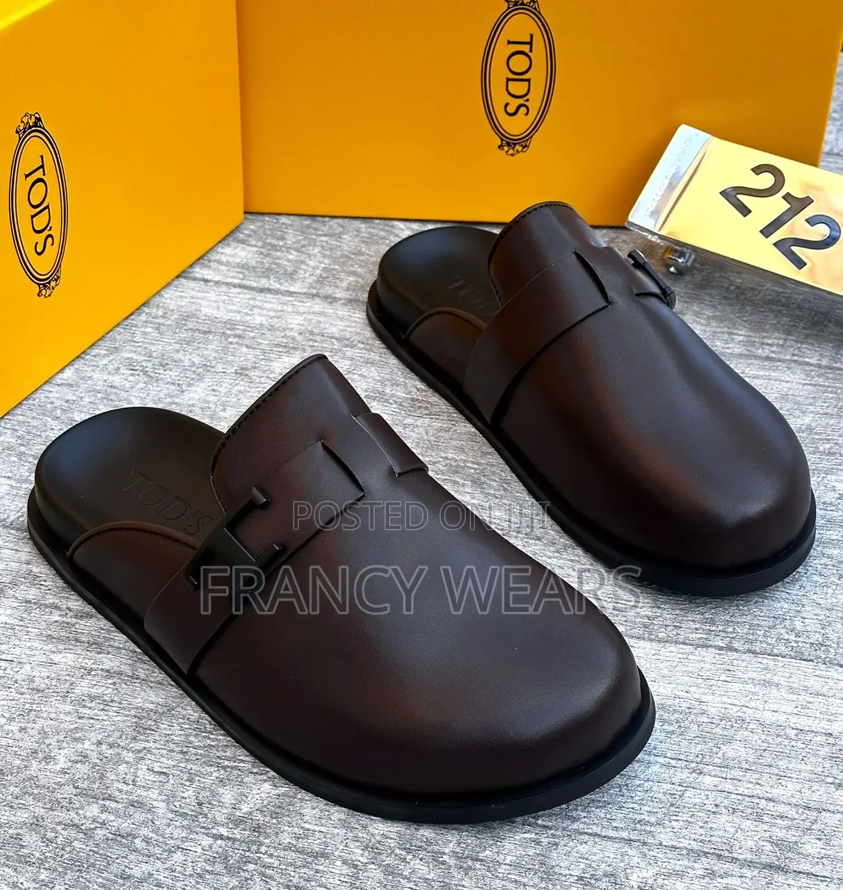 Tods Quality Men’S Half Shoes