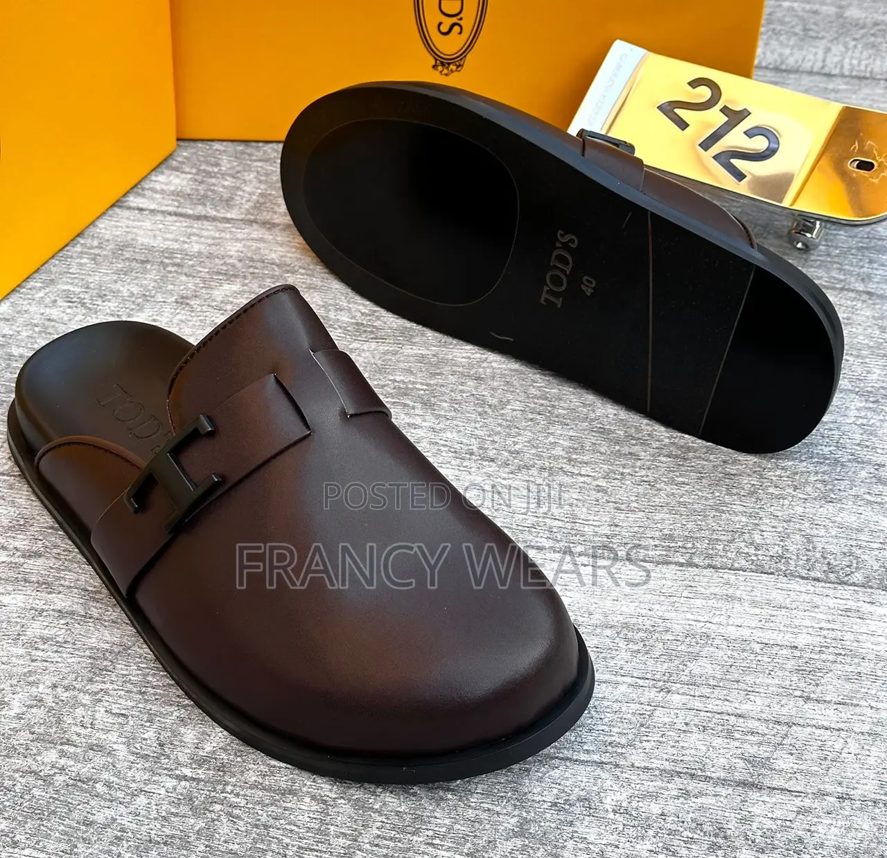 Tods Quality Men’S Half Shoes