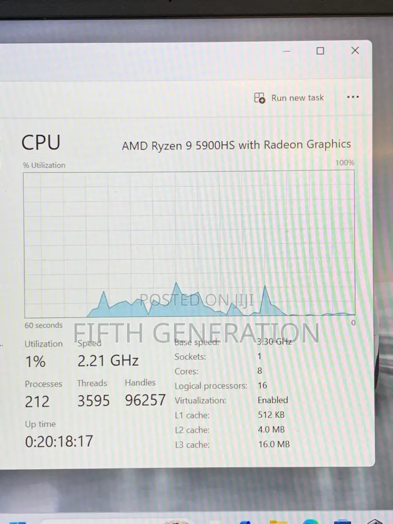 Laptop Asus ROG Zephyrus G14 16GB AMD Ryzen 9 SSD 1T
