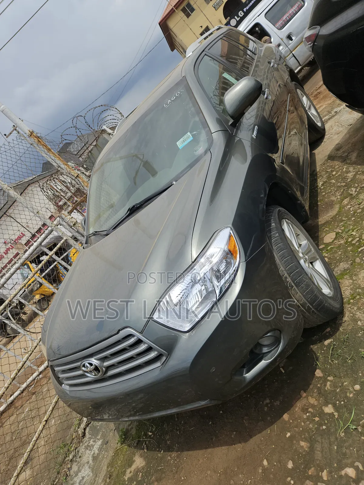 Toyota Highlander SE 2010 Gray