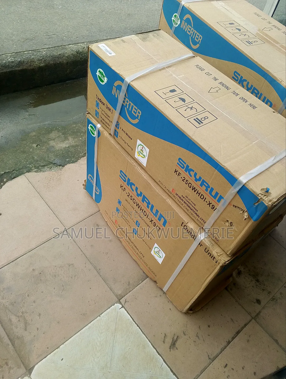Skyrun Inverter Ac Split Unit 1hp Copper