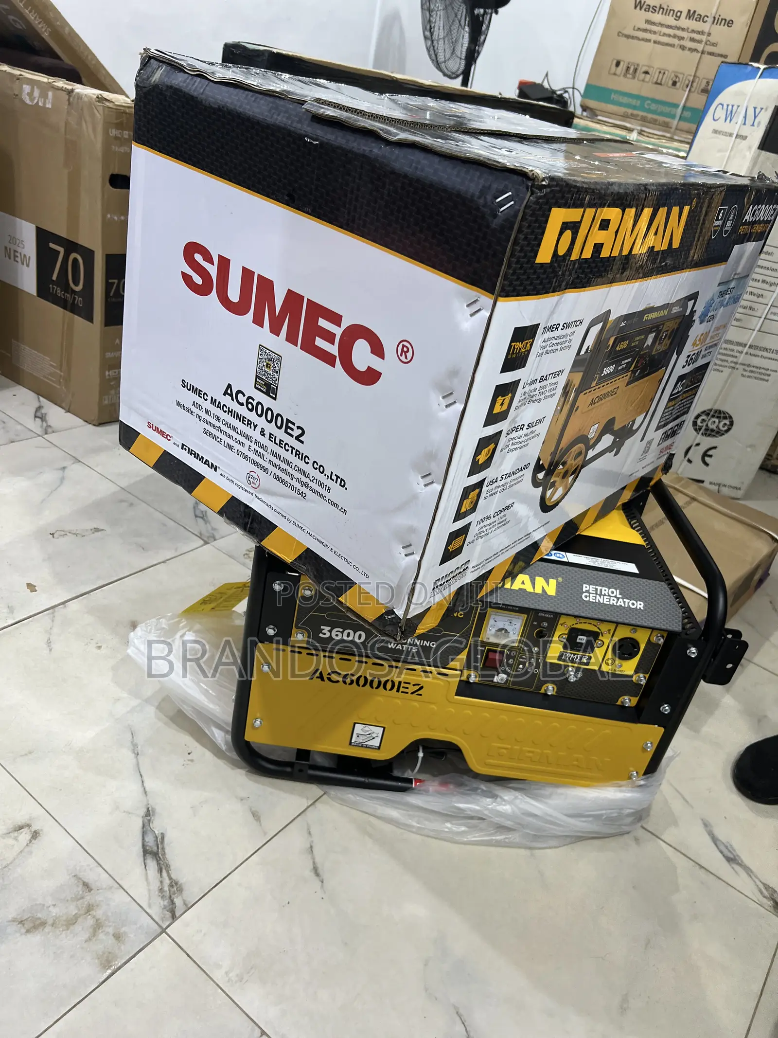 Firman 3.5kva Key Start Generator – Smooth Engine Operation
