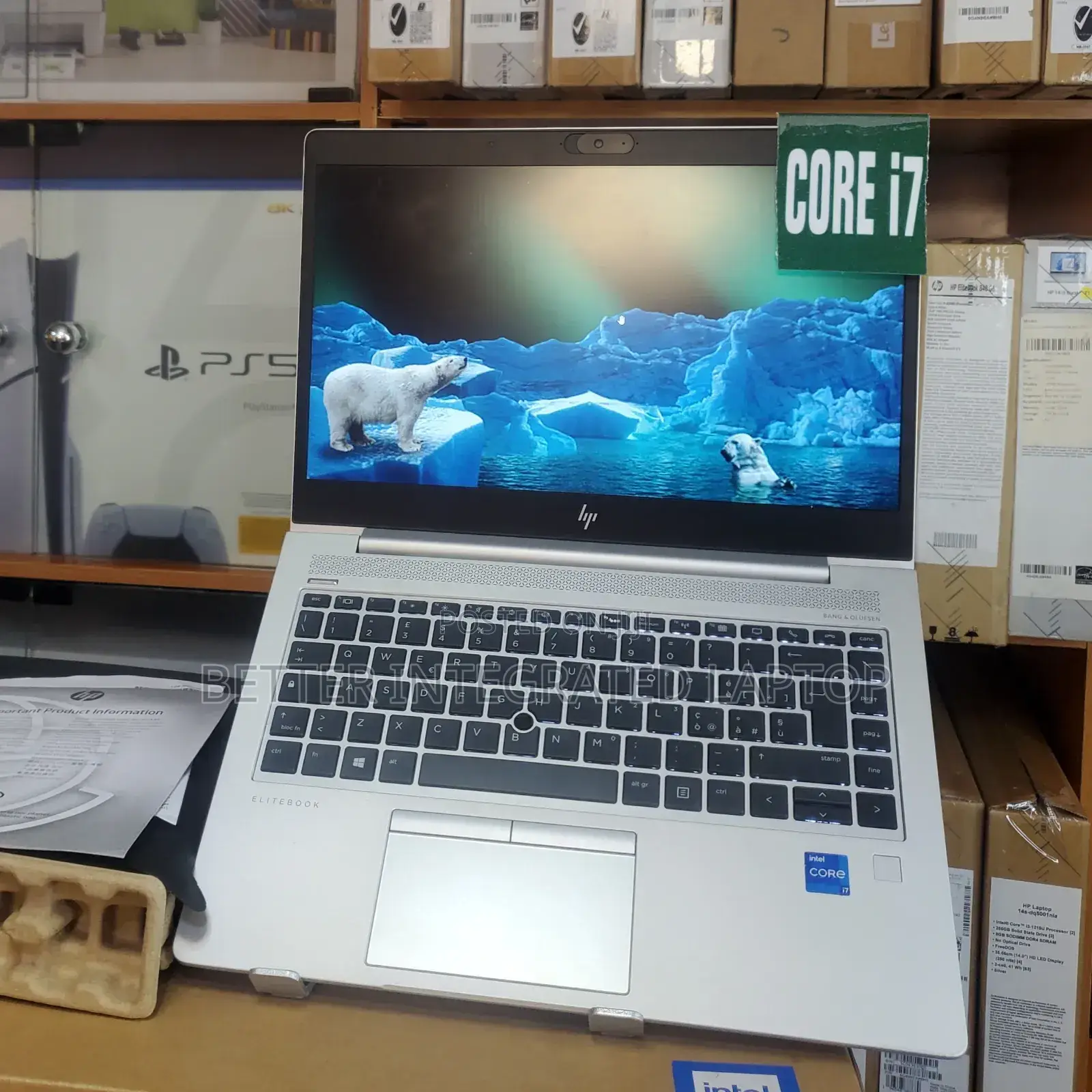 New Laptop HP ProBook 430 G5 16GB Intel Core I7 SSD 512GB
