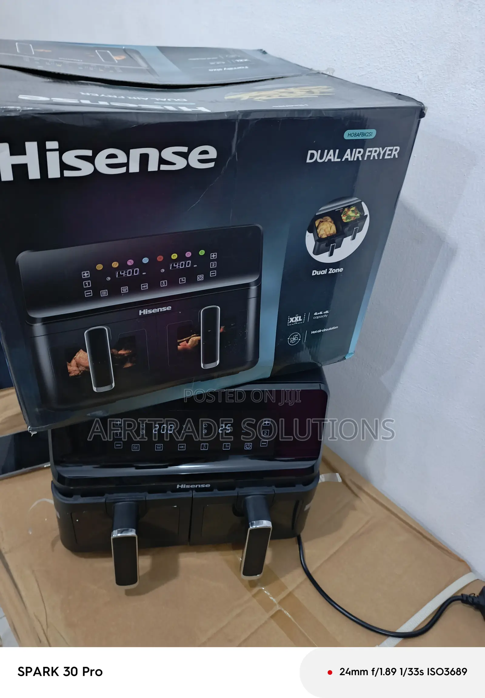 Hisense 8 Litre Digital Air Fryer With Rapid Air Tech