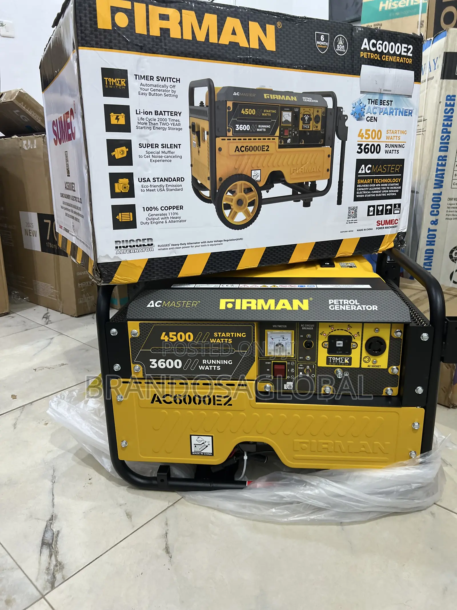 Firman 3.5kva Generator – Low Noise, High Efficiency