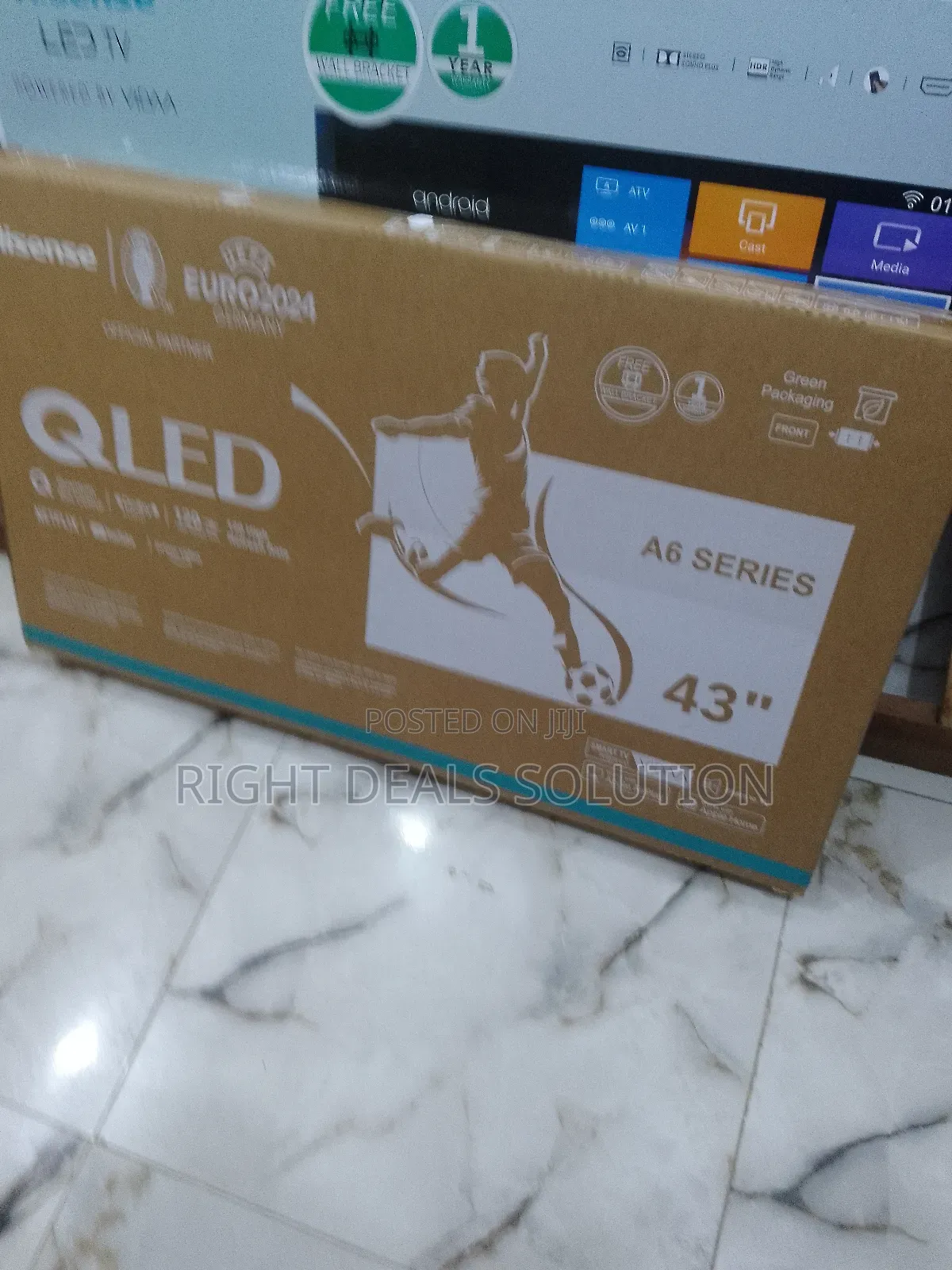 Hisense 43-Inch Frameless Smart Tv