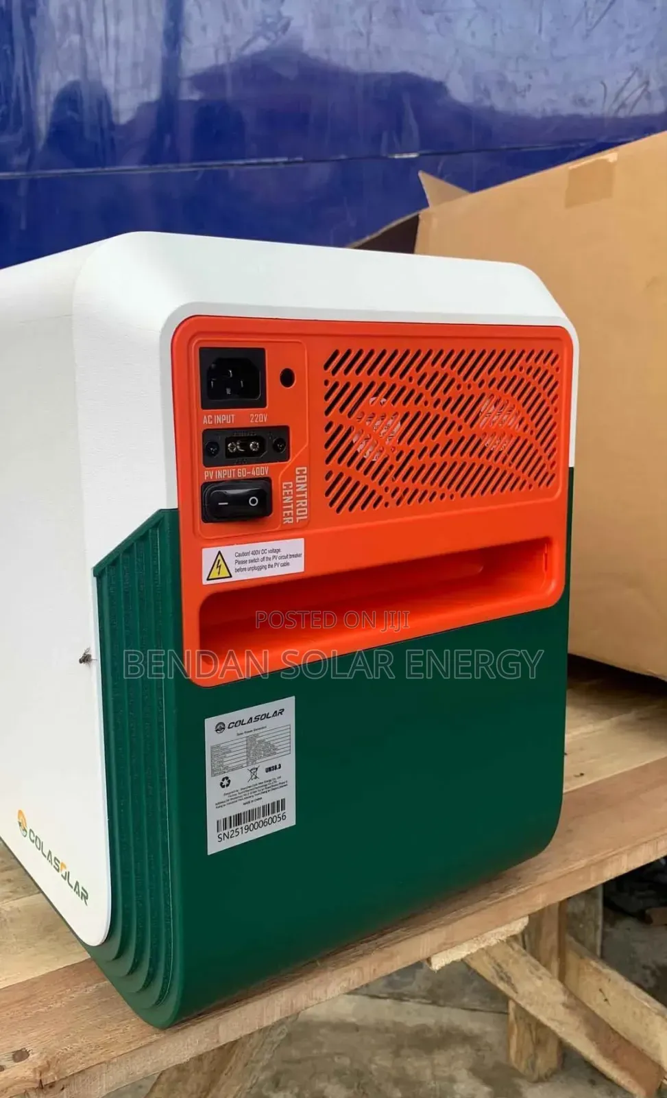 Winock Cola 3600w Solar Generator – Efficient, Quiet & Portable