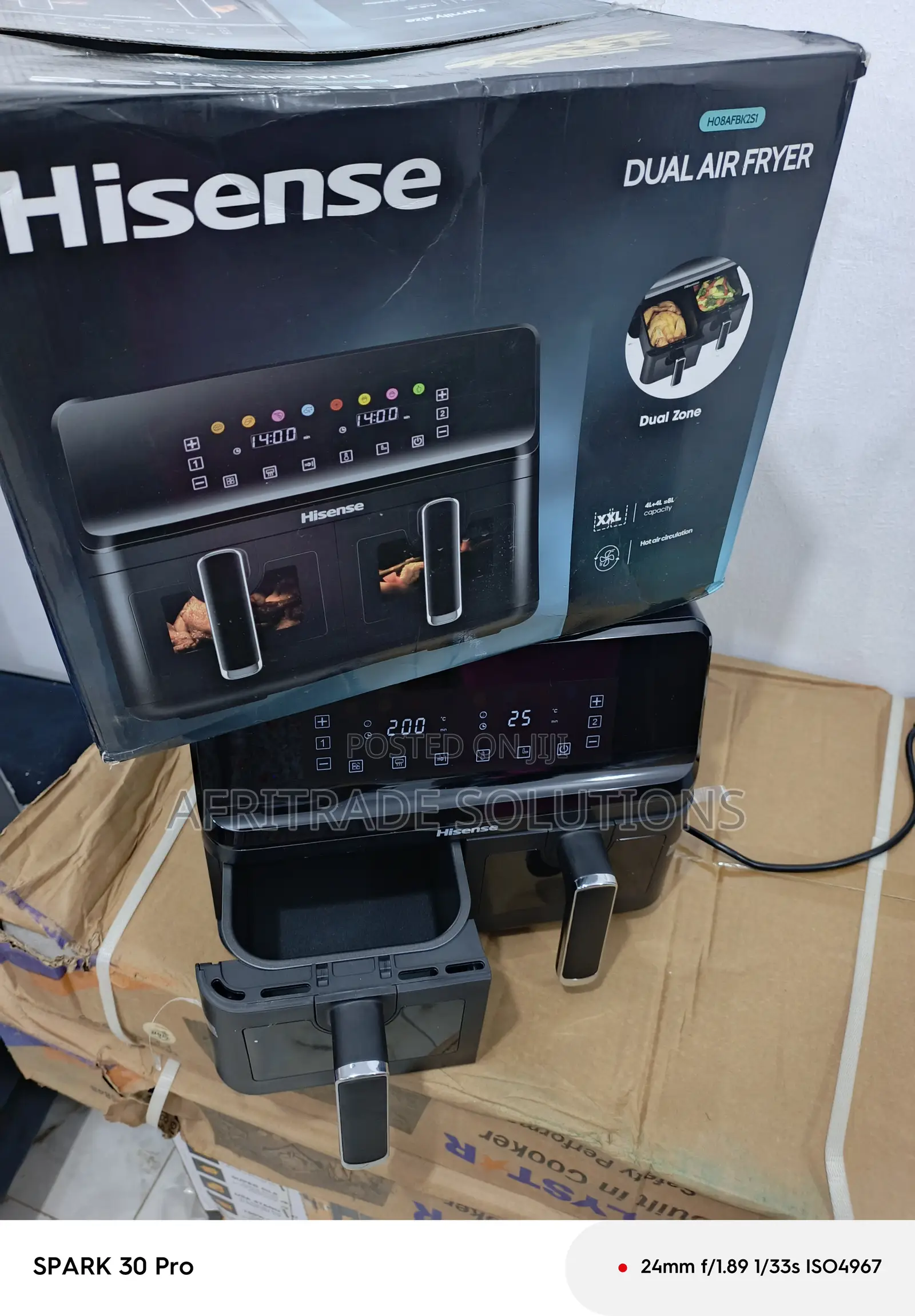 Hisense 8 Litre Air Fryer – Compact Yet Powerful