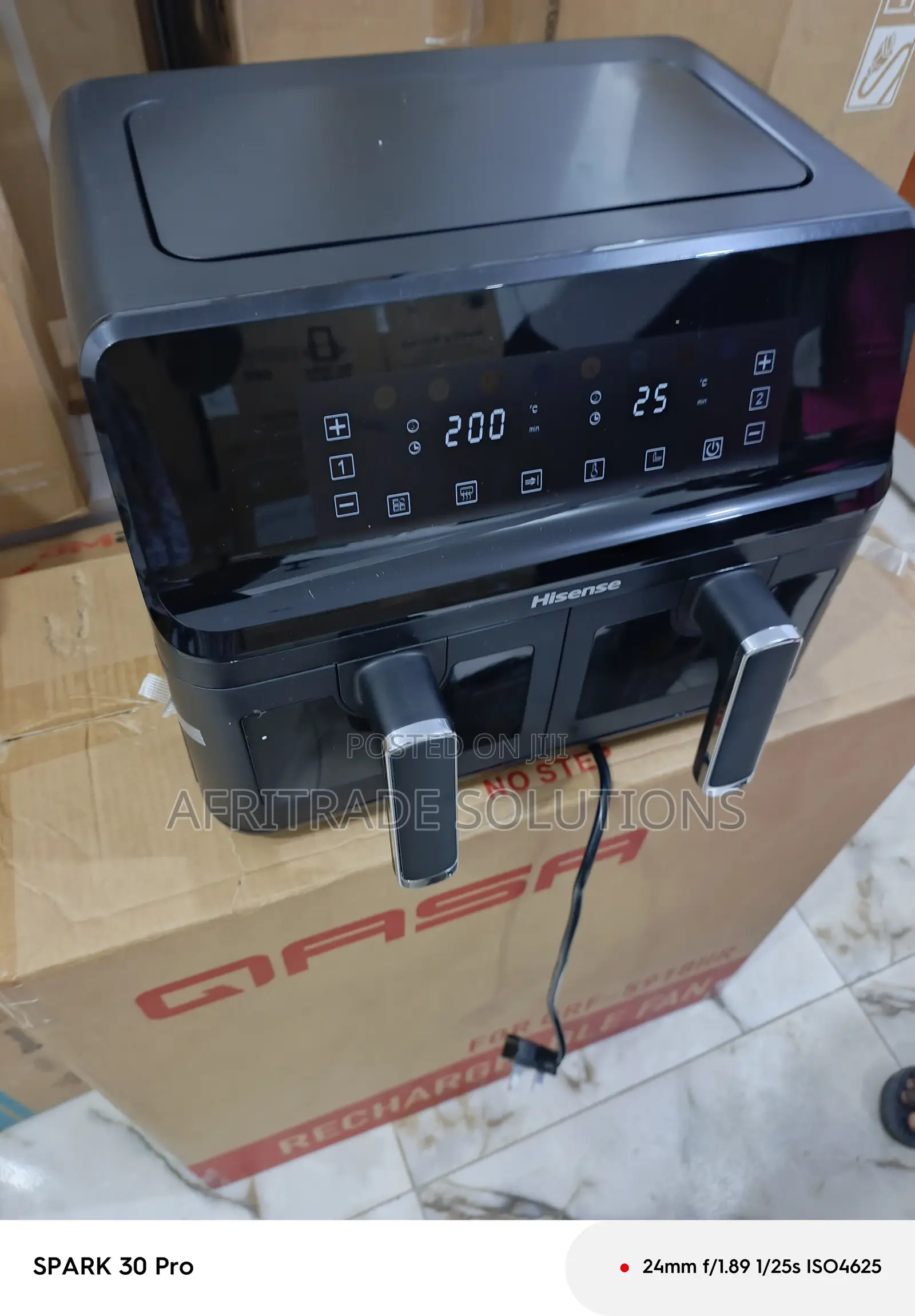 Hisense 8l Digital Air Fryer – Energy Efficient Cooking