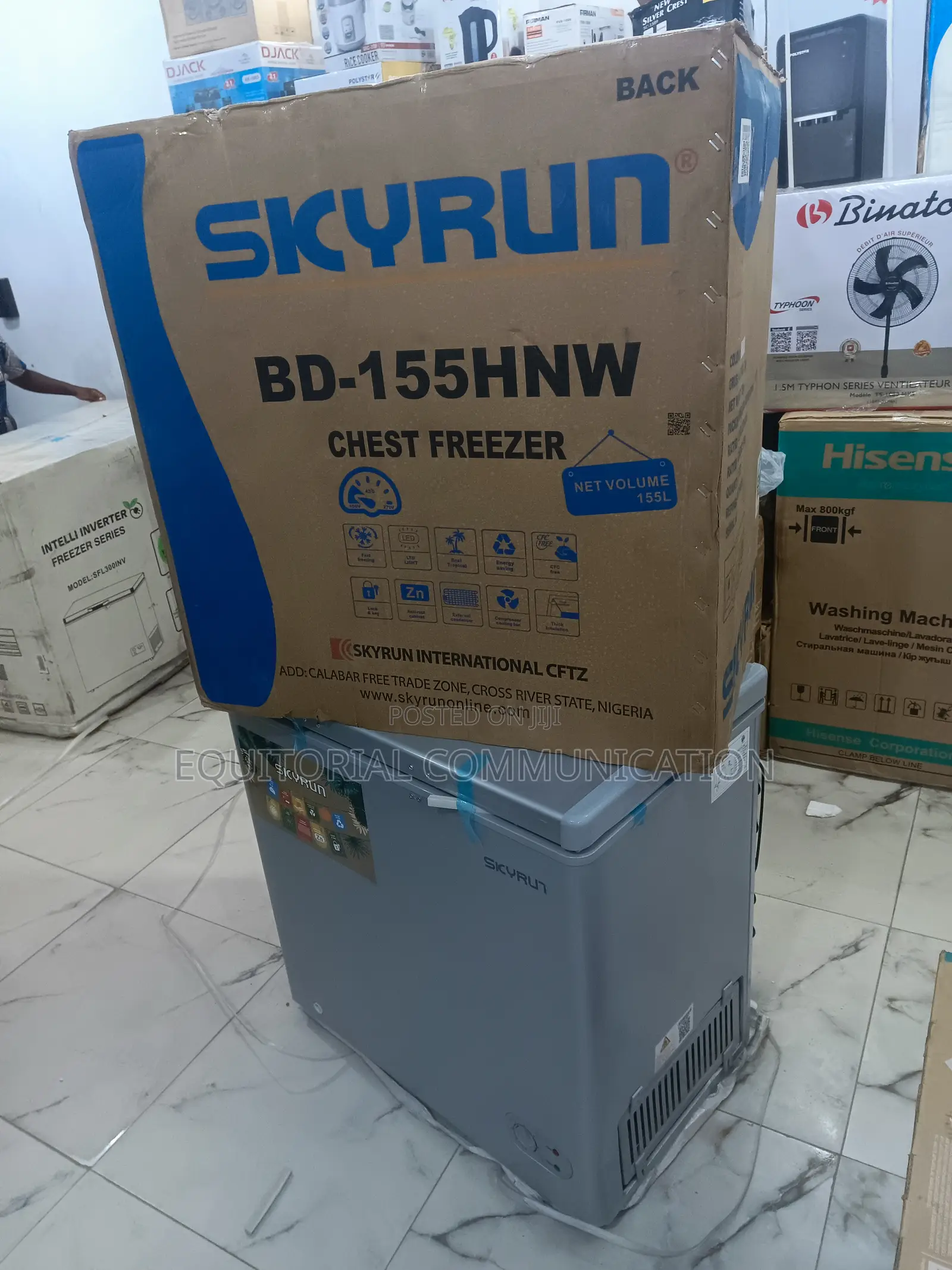 Skyrun Bd-155hnw: Versatile Chest Freezer for Small Kitchens