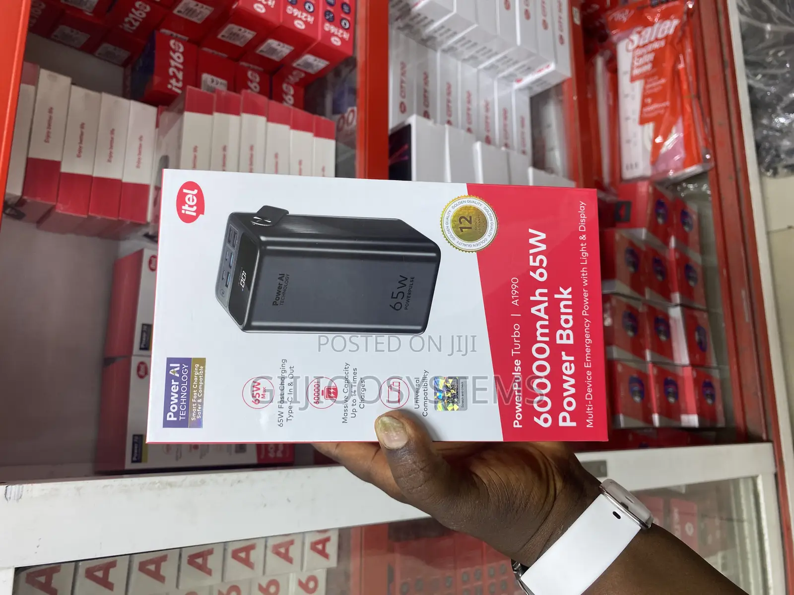 Itel60000mah 65watts Powerbank