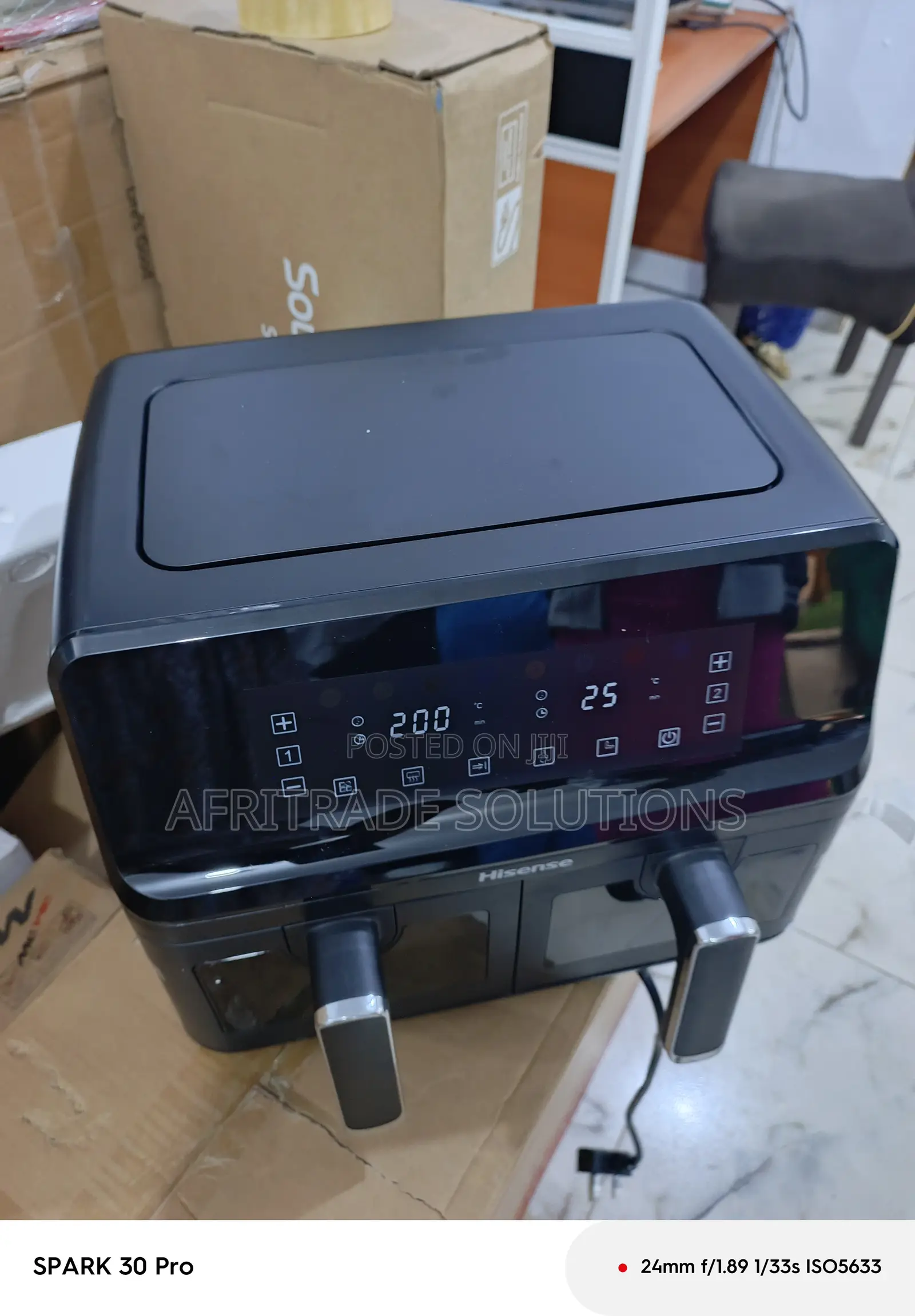 Hisense 8 Litre Air Fryer – Fry With Little to No Oil