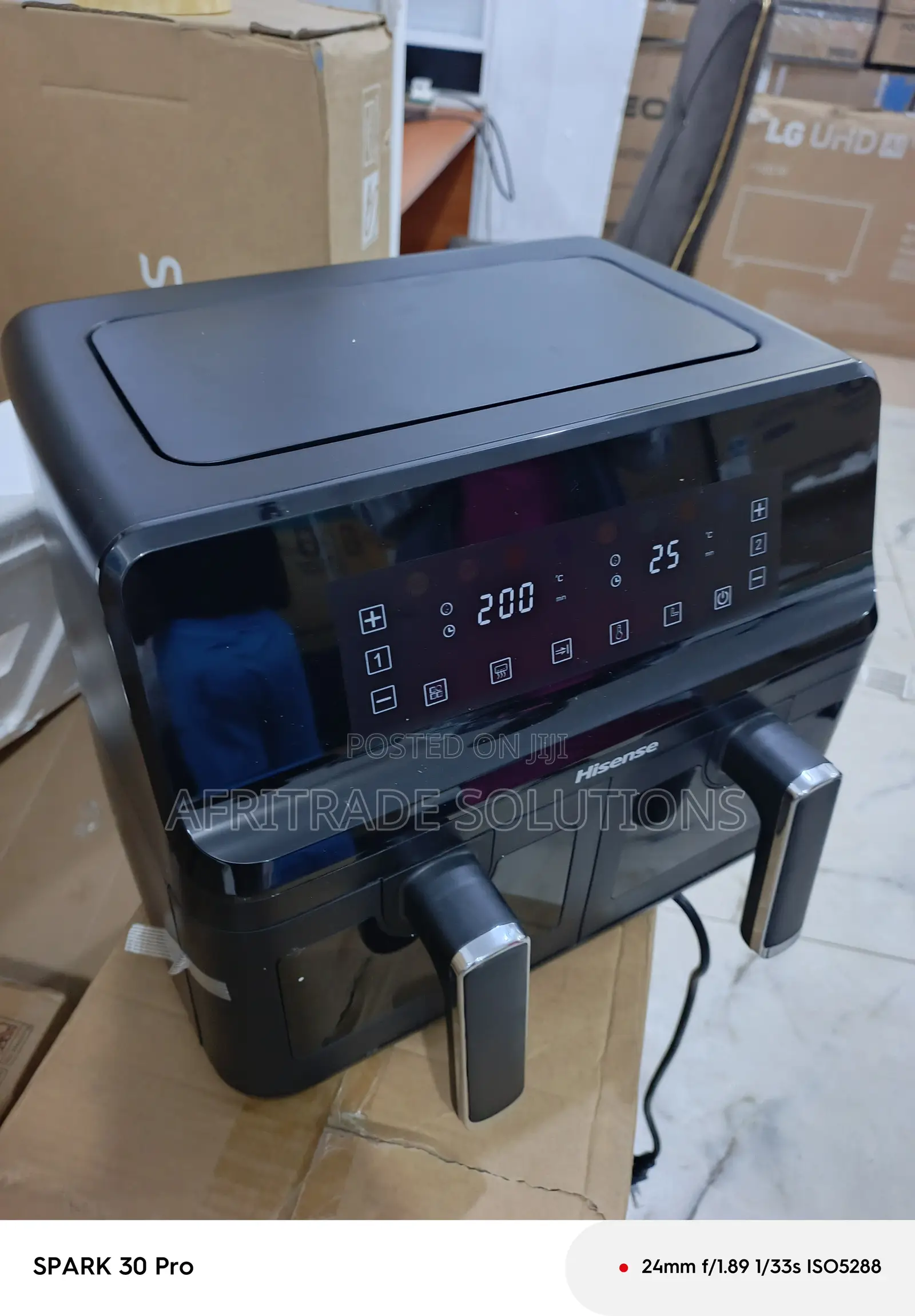 Hisense 8l Air Fryer – Quick, Safe, and Convenient
