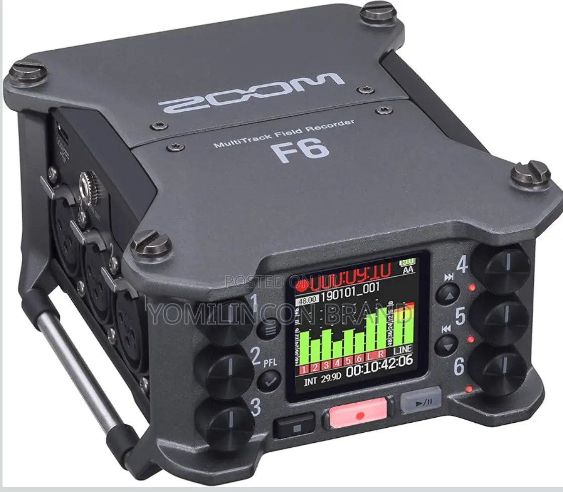 Zoom F6 Multitrack Field Recorder