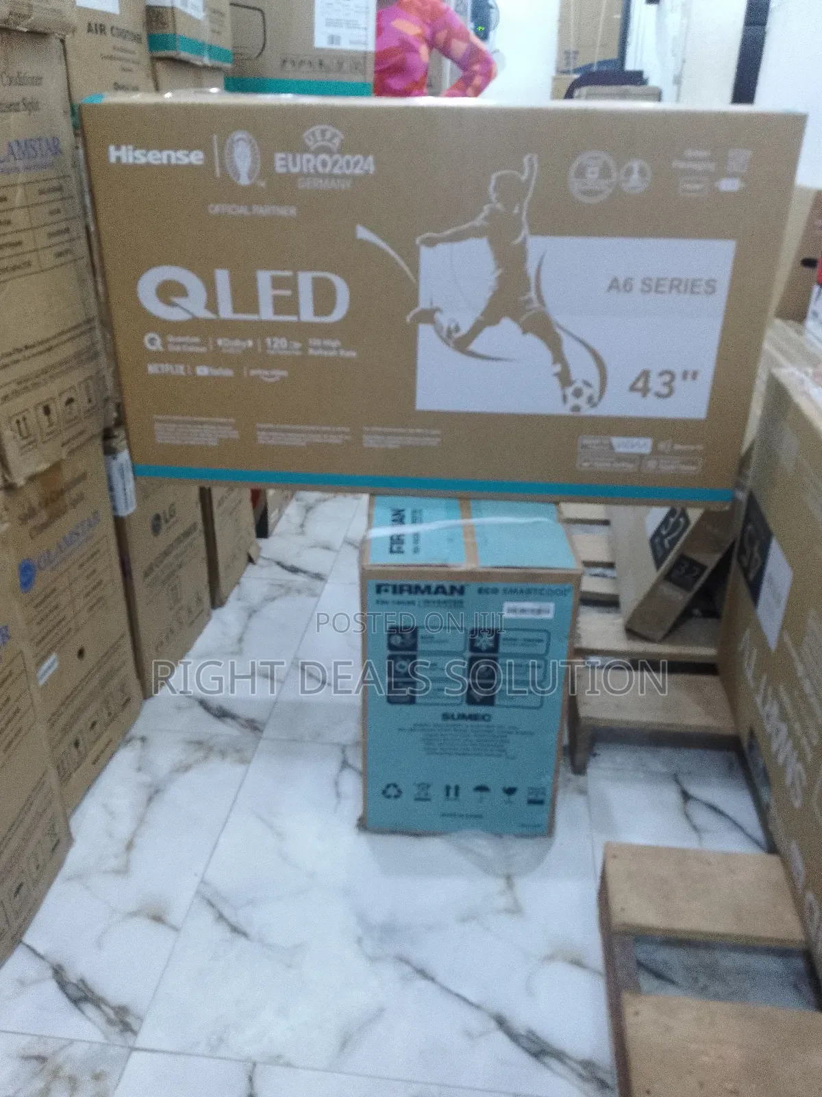 Hisense 43" Smart Television With Wi-Fi Apps
