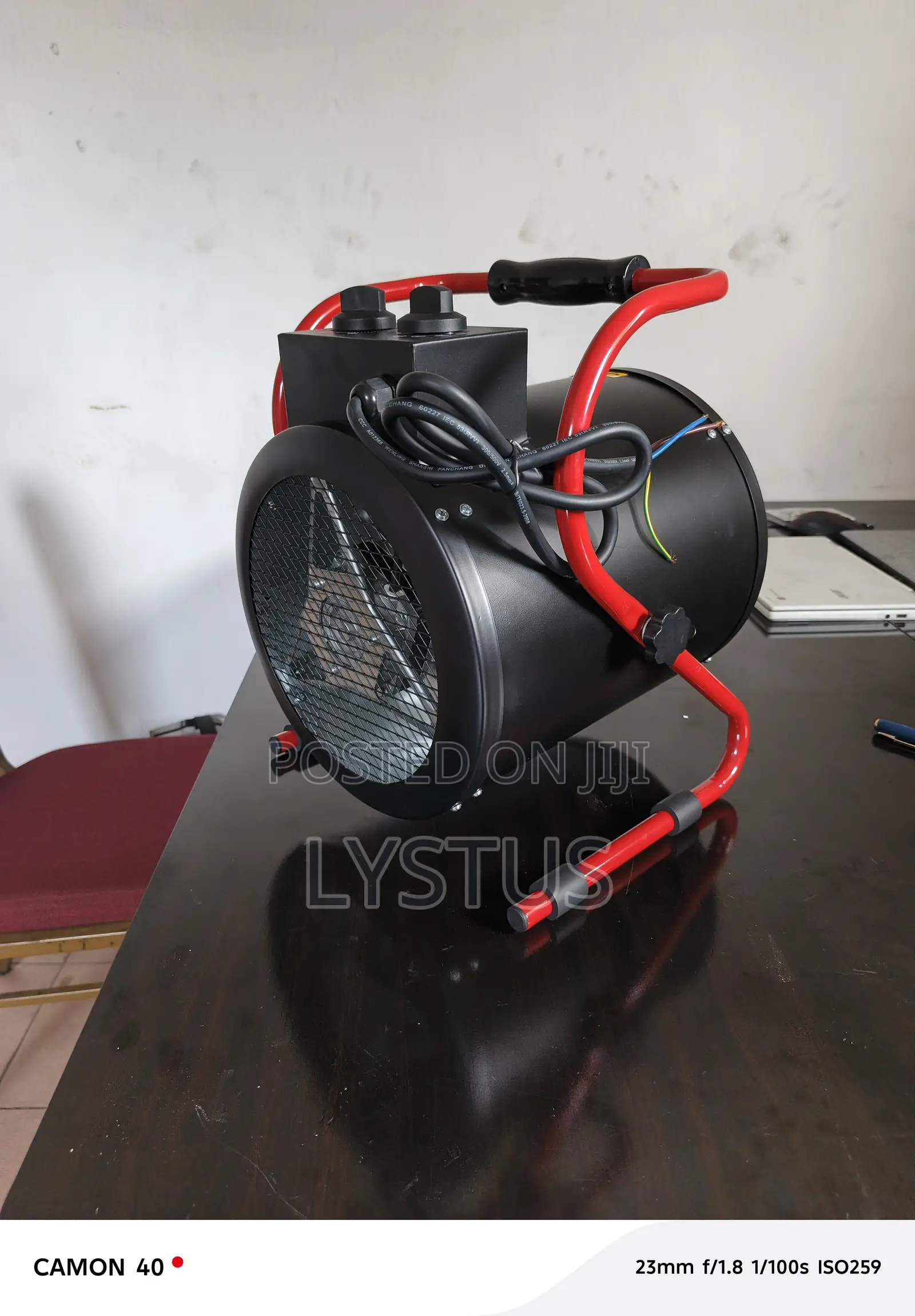3kw Fan Heater for Industry, Home or Poultry Use
