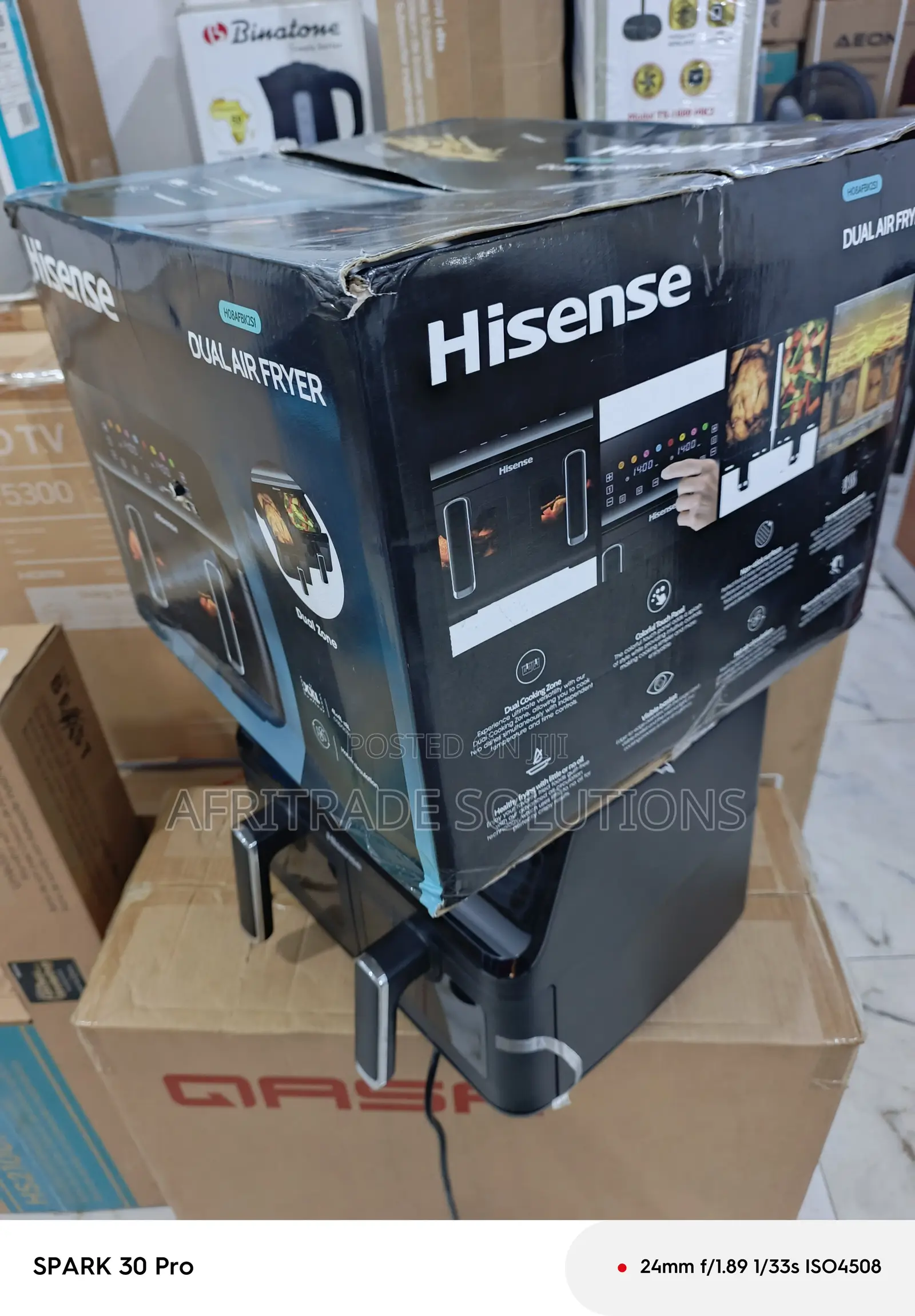 Hisense 8l Air Fryer – Perfect Crisp With Less Oil