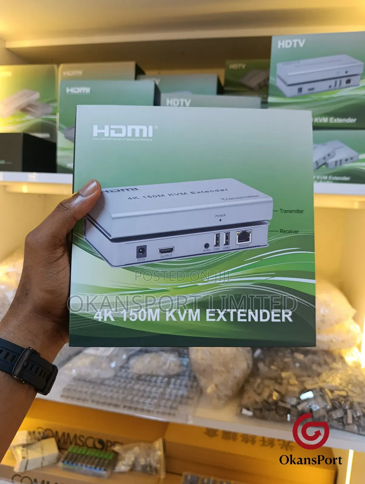 Hdmi 150m KVM Ip Extender – Hdmi 2.0 Usb Keyboard/Mouse Over Cat6