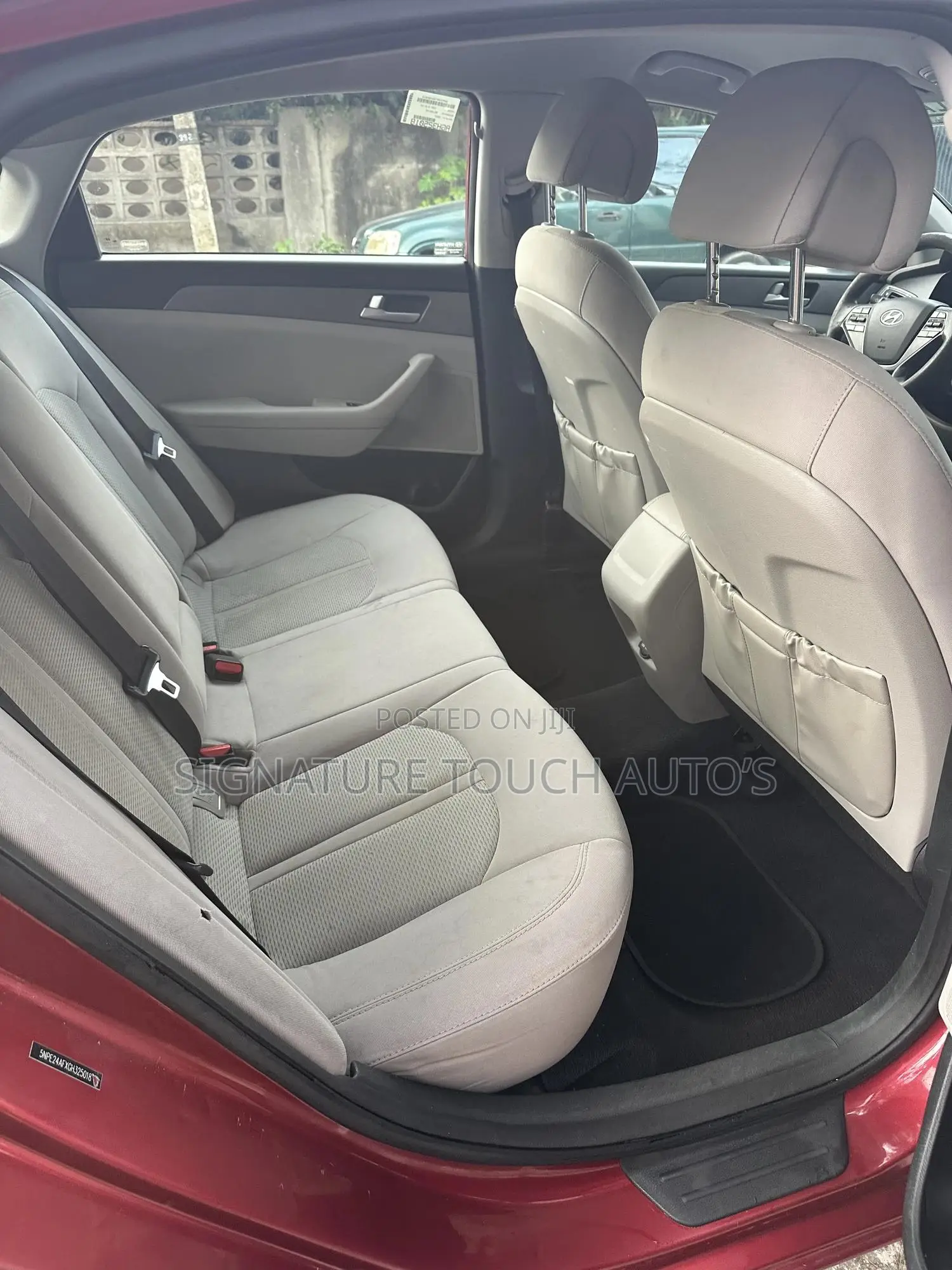 Hyundai Sonata SE 4dr Sedan (2.4L 4cyl 6A) 2015 Red