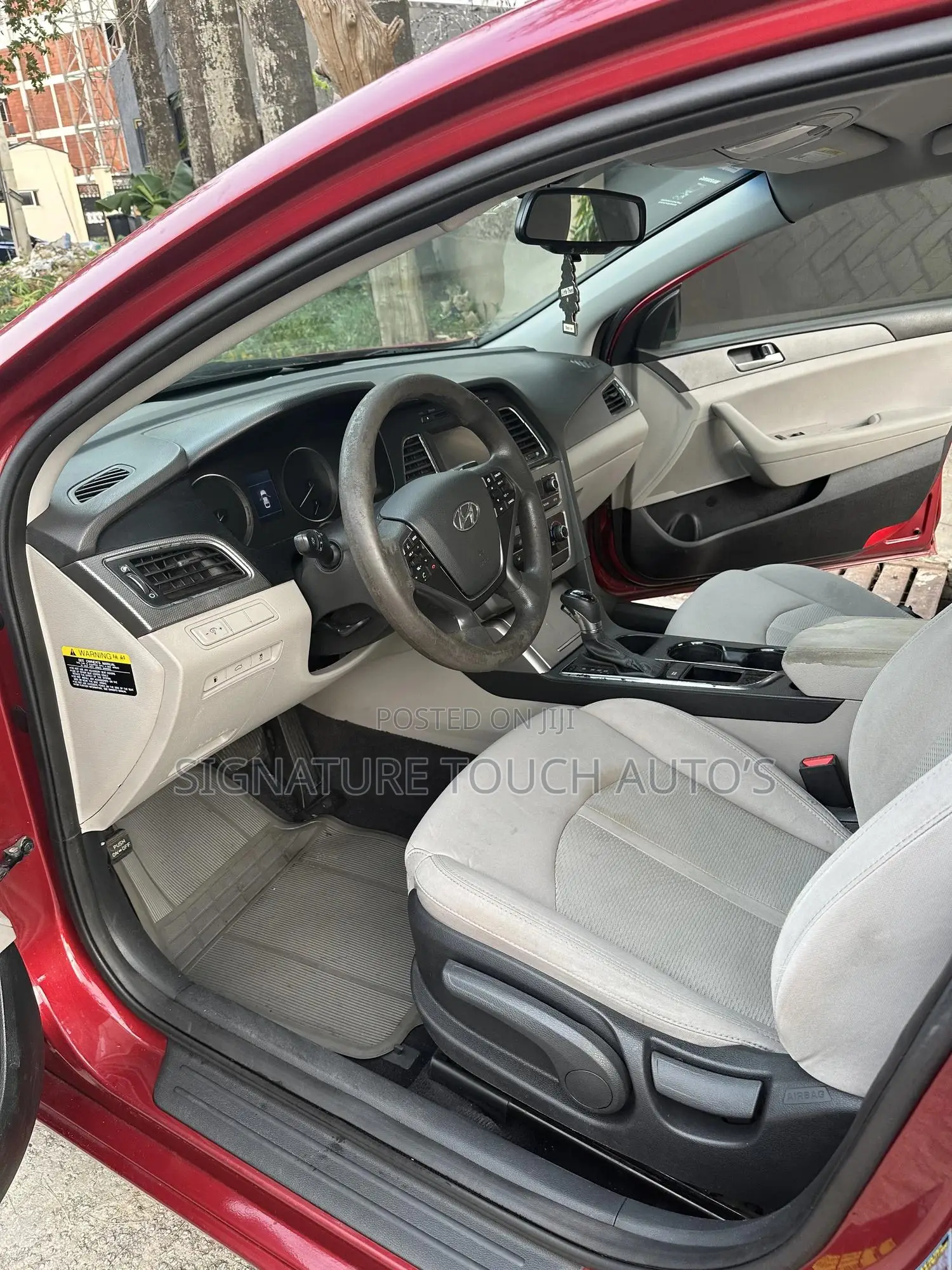 Hyundai Sonata SE 4dr Sedan (2.4L 4cyl 6A) 2015 Red