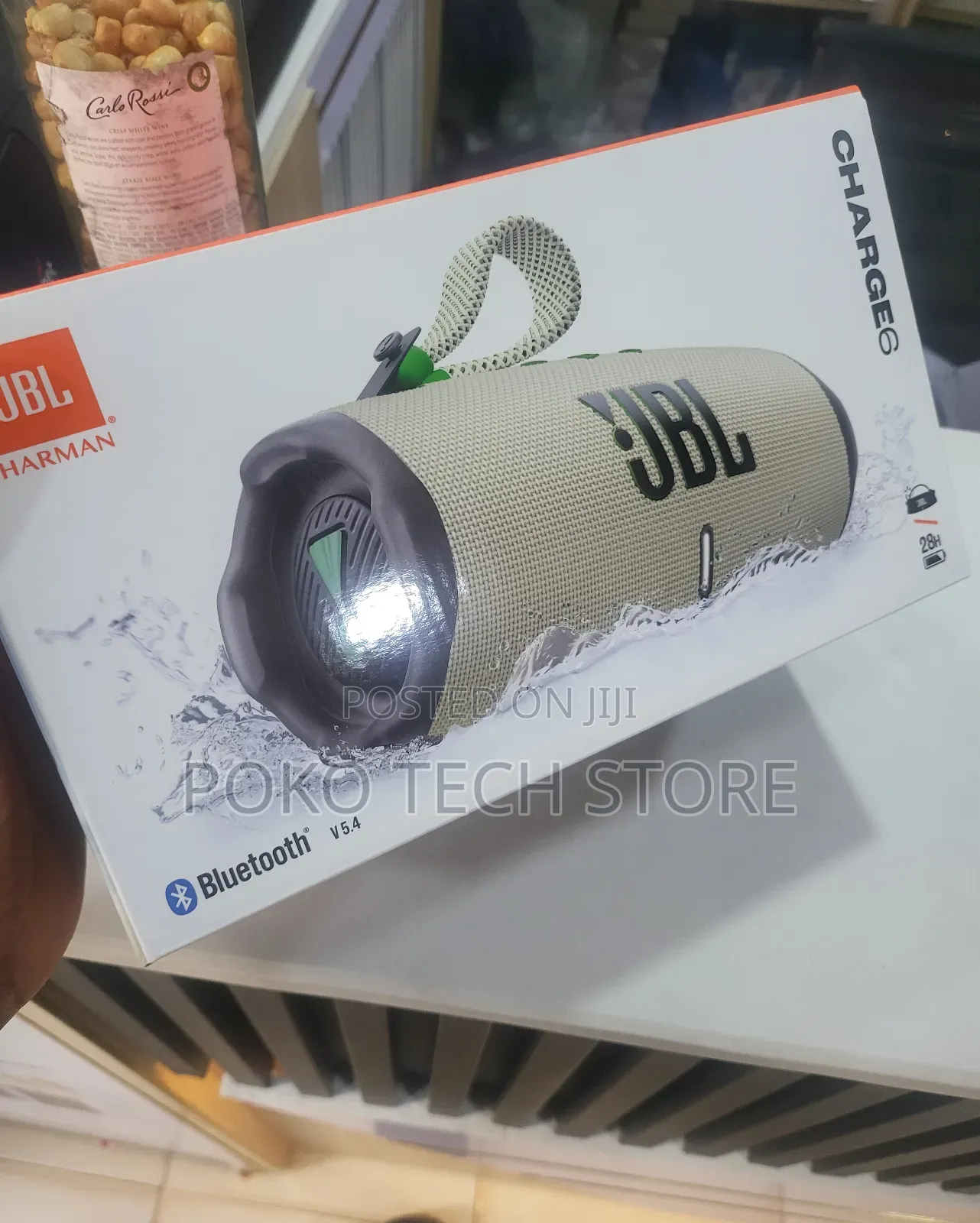 Jbl Charge 6 Portable Bluetooth Speaker-gray
