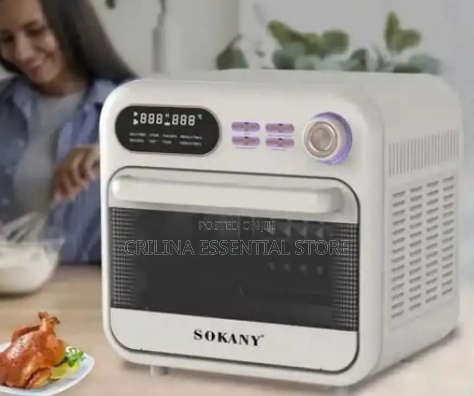18 Litres Sokany Air Fryer/Toaster Oven