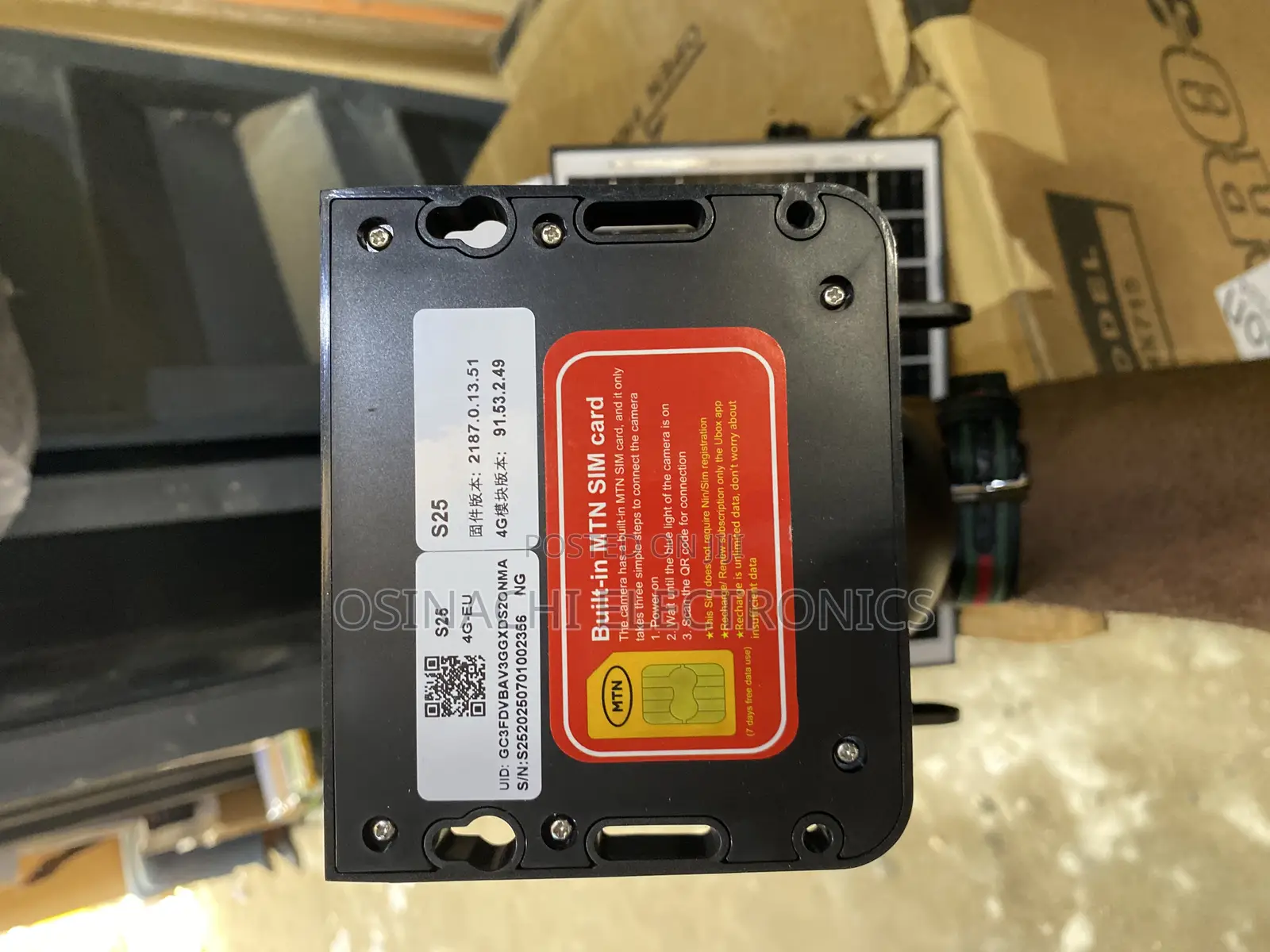 Intelligent Solar Energy Alert PTZ Camera 4g