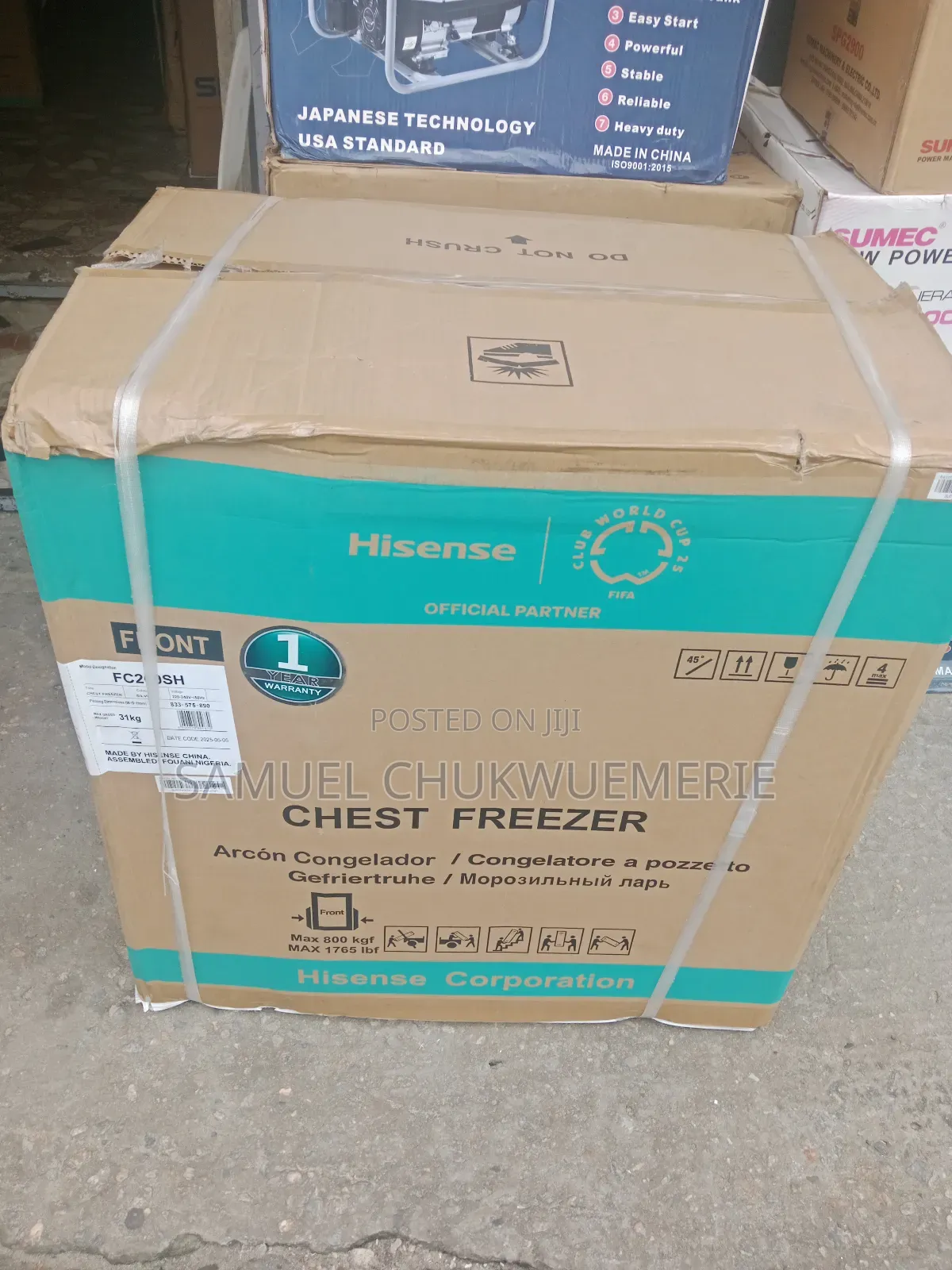 Hisense Chest Freezer Low Voltage 1year Warranty